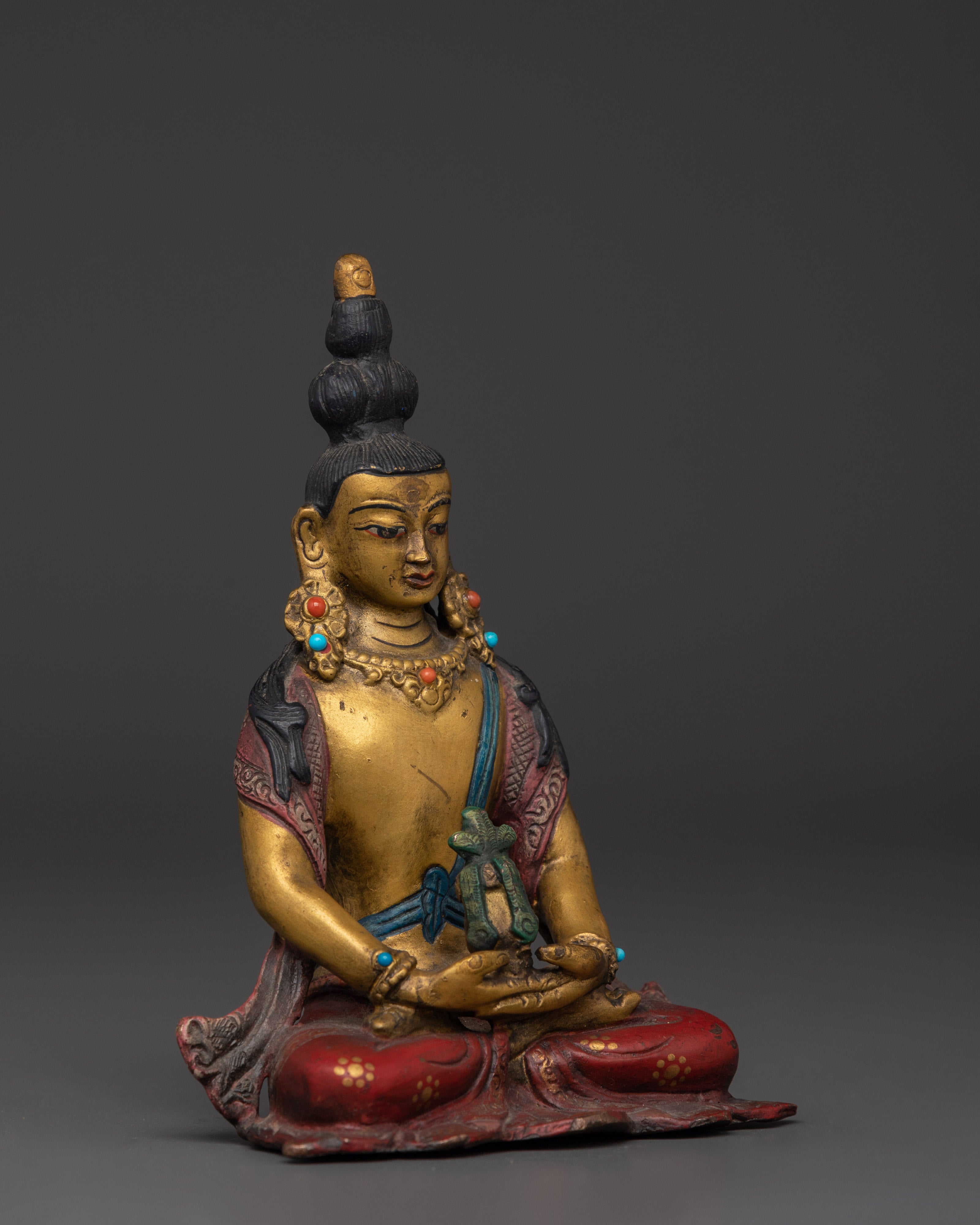 Tibetan Amitayus Buddha Statue for Long Life Blessings