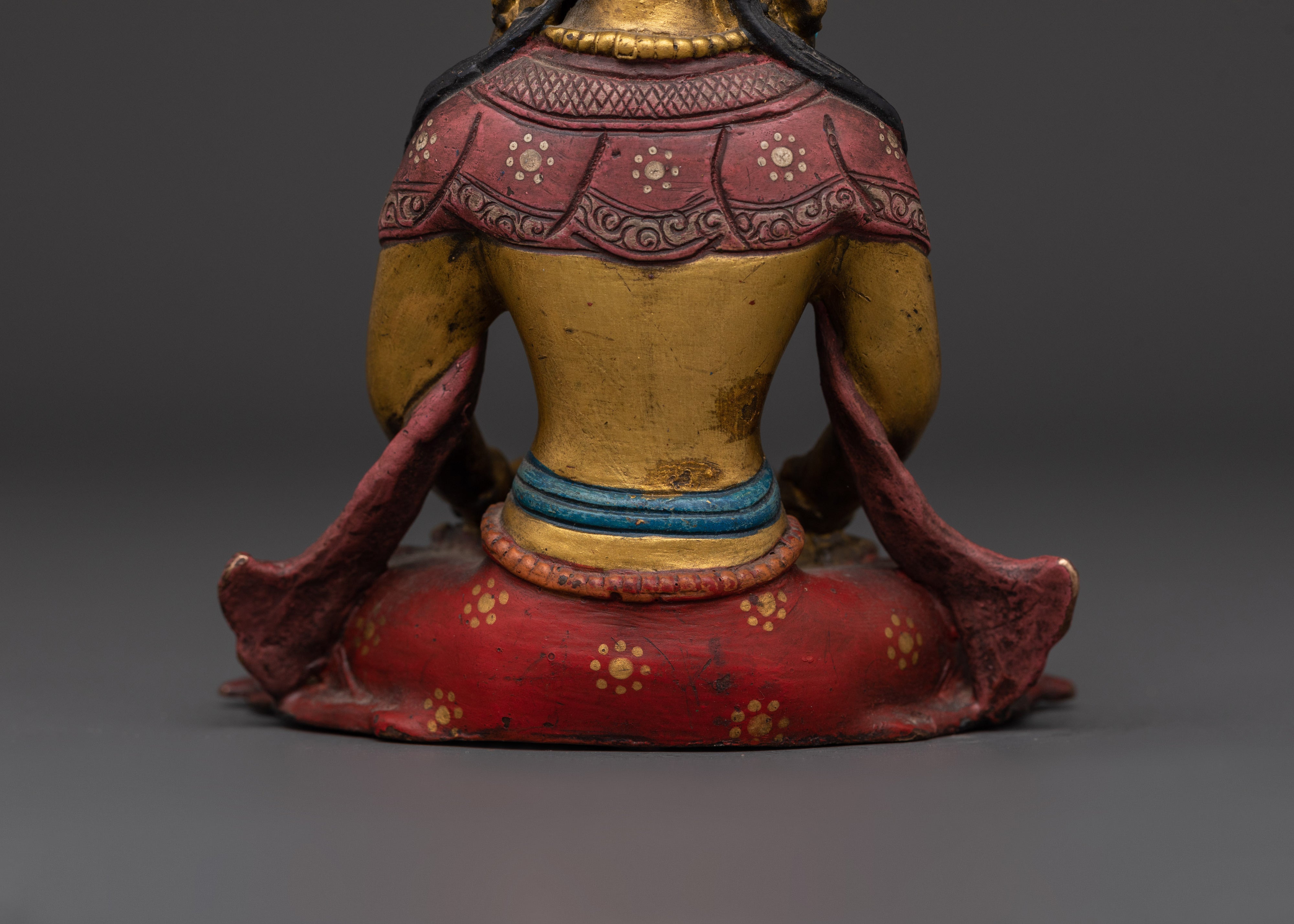 Tibetan Amitayus Buddha Statue for Long Life Blessings
