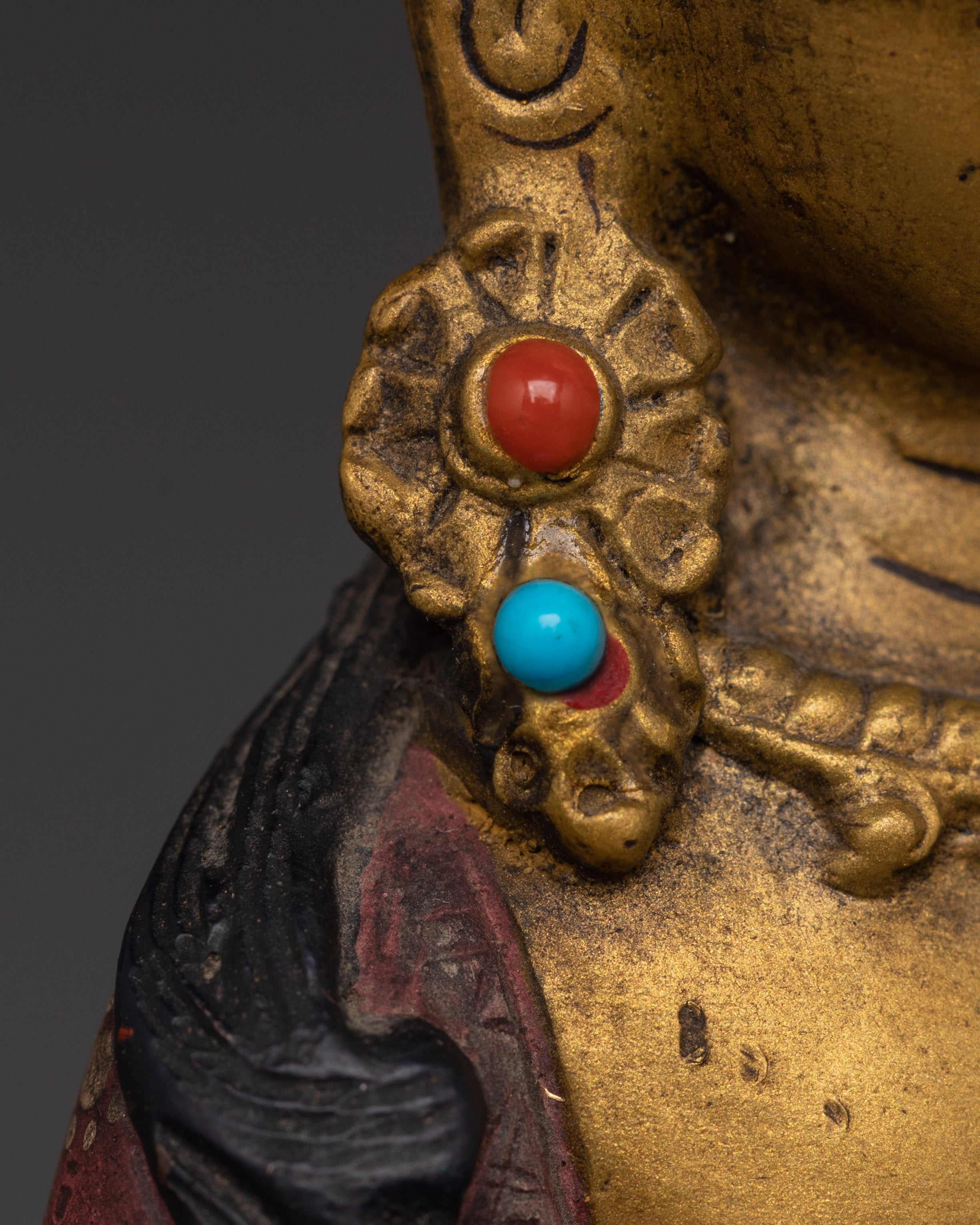 Tibetan Amitayus Buddha Statue for Long Life Blessings