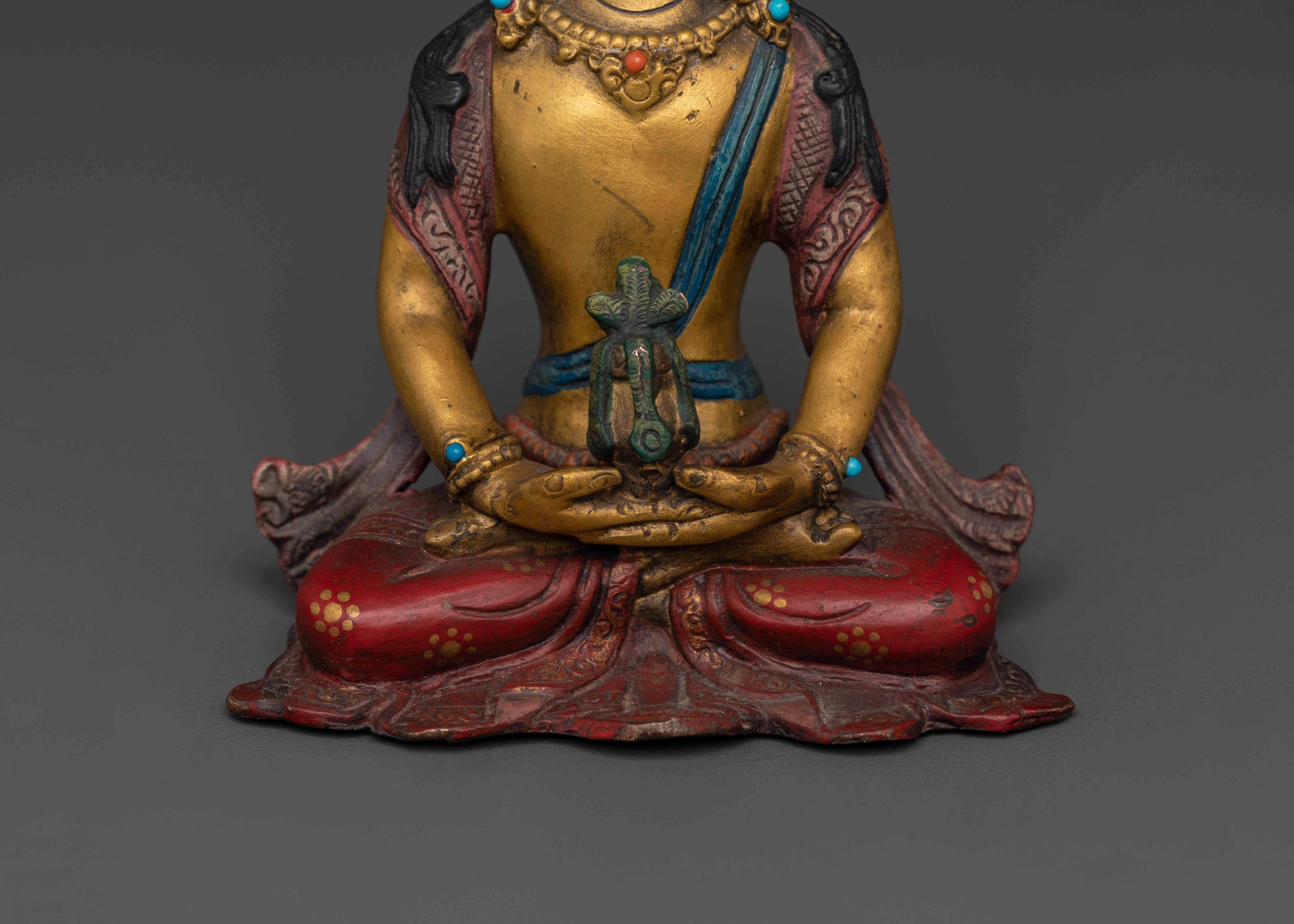 Tibetan Amitayus Buddha Statue for Long Life Blessings