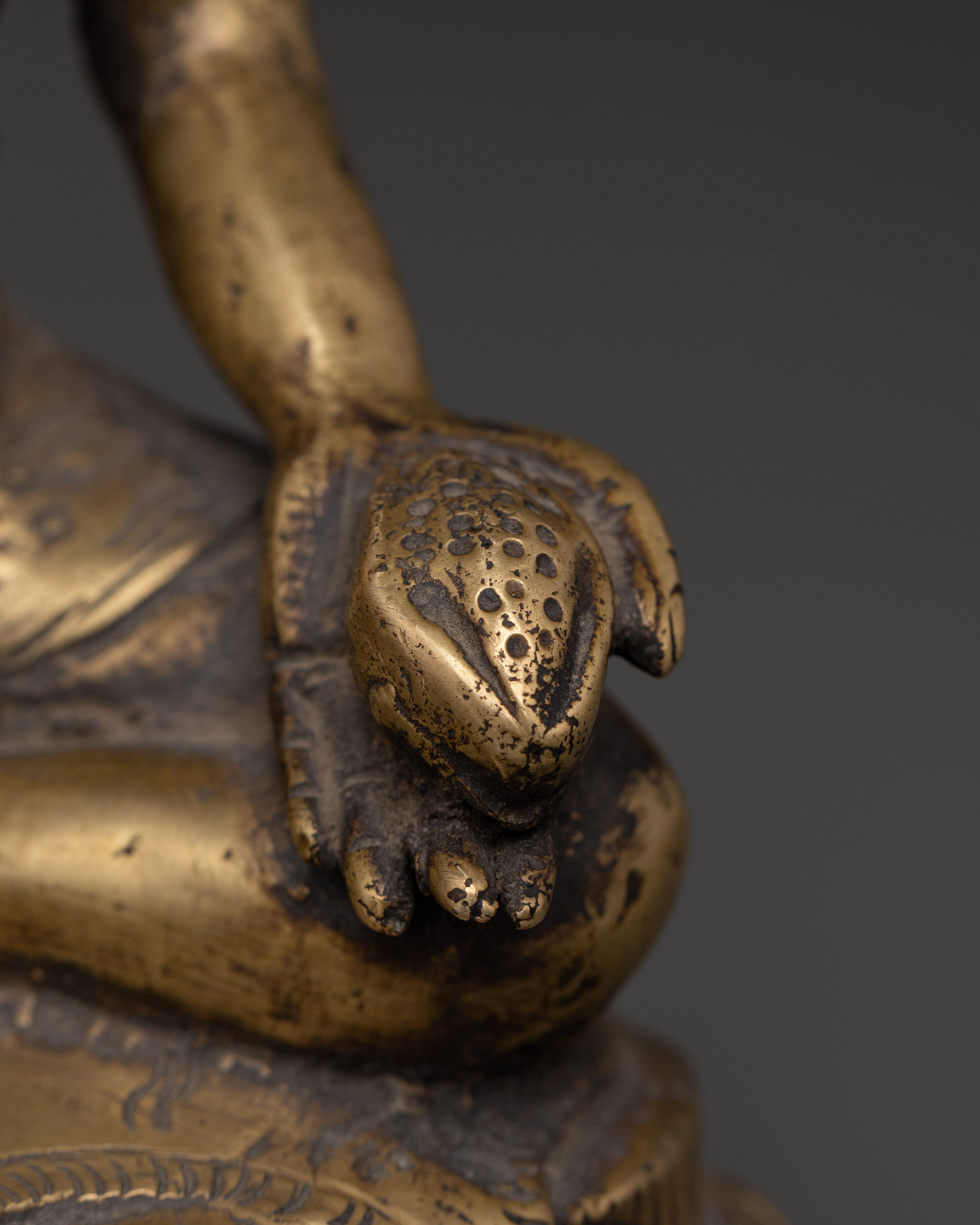 Sacred Buddhist Master Statue | Honoring Enlightened Wisdom and Lineage