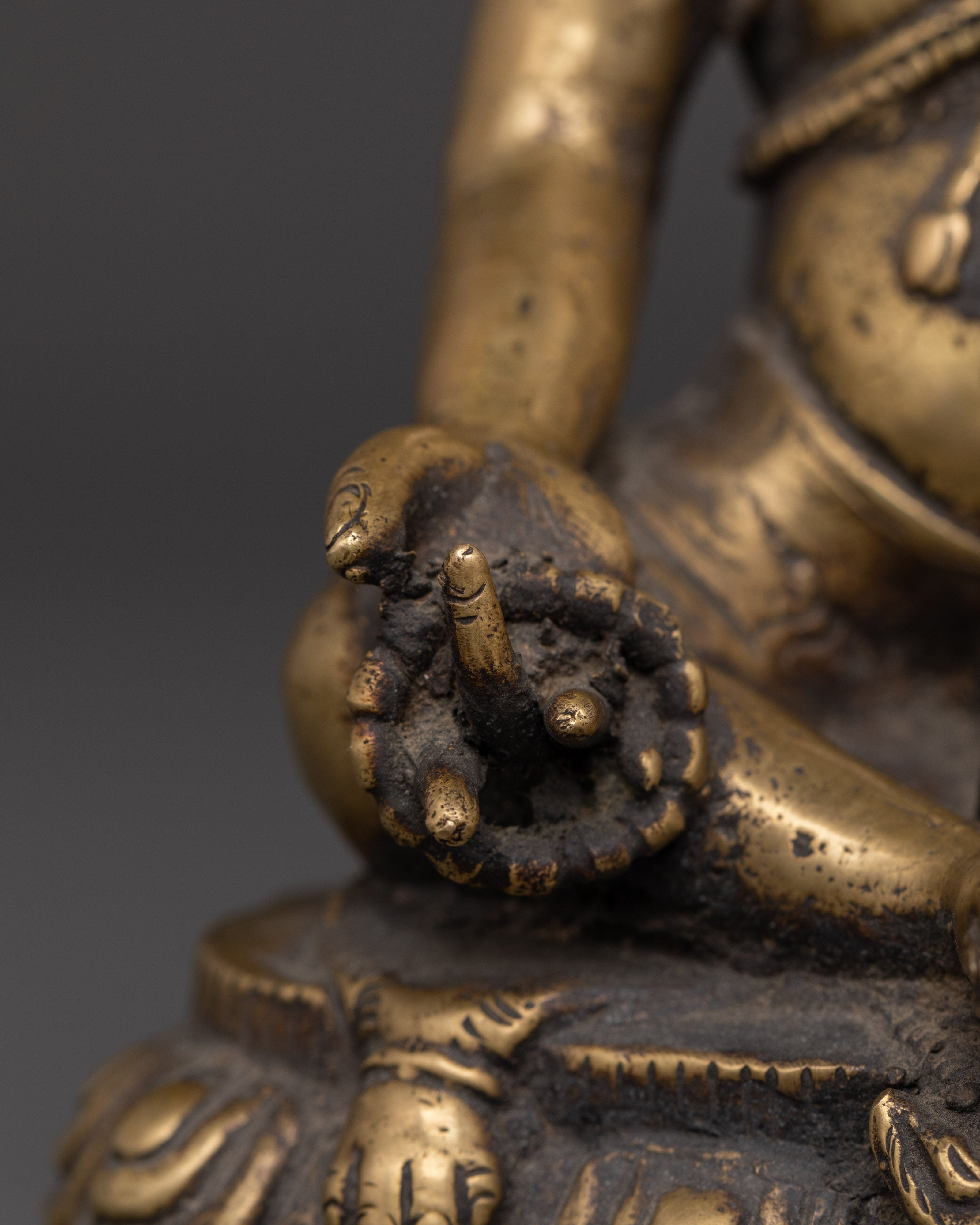 Sacred Buddhist Master Statue | Honoring Enlightened Wisdom and Lineage