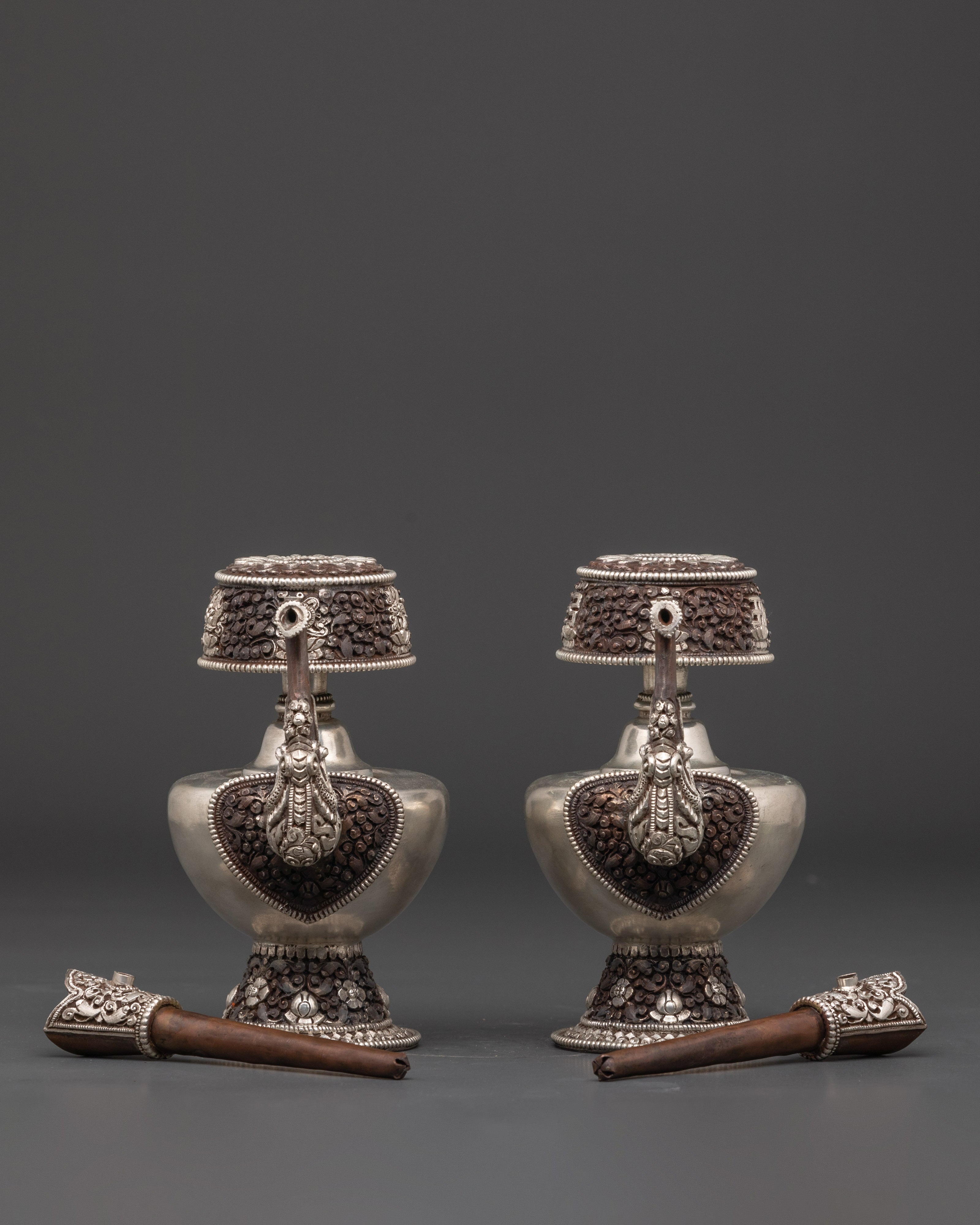 Himalayan Ritual Bhumba Set | for Tibetan Altar Offerings