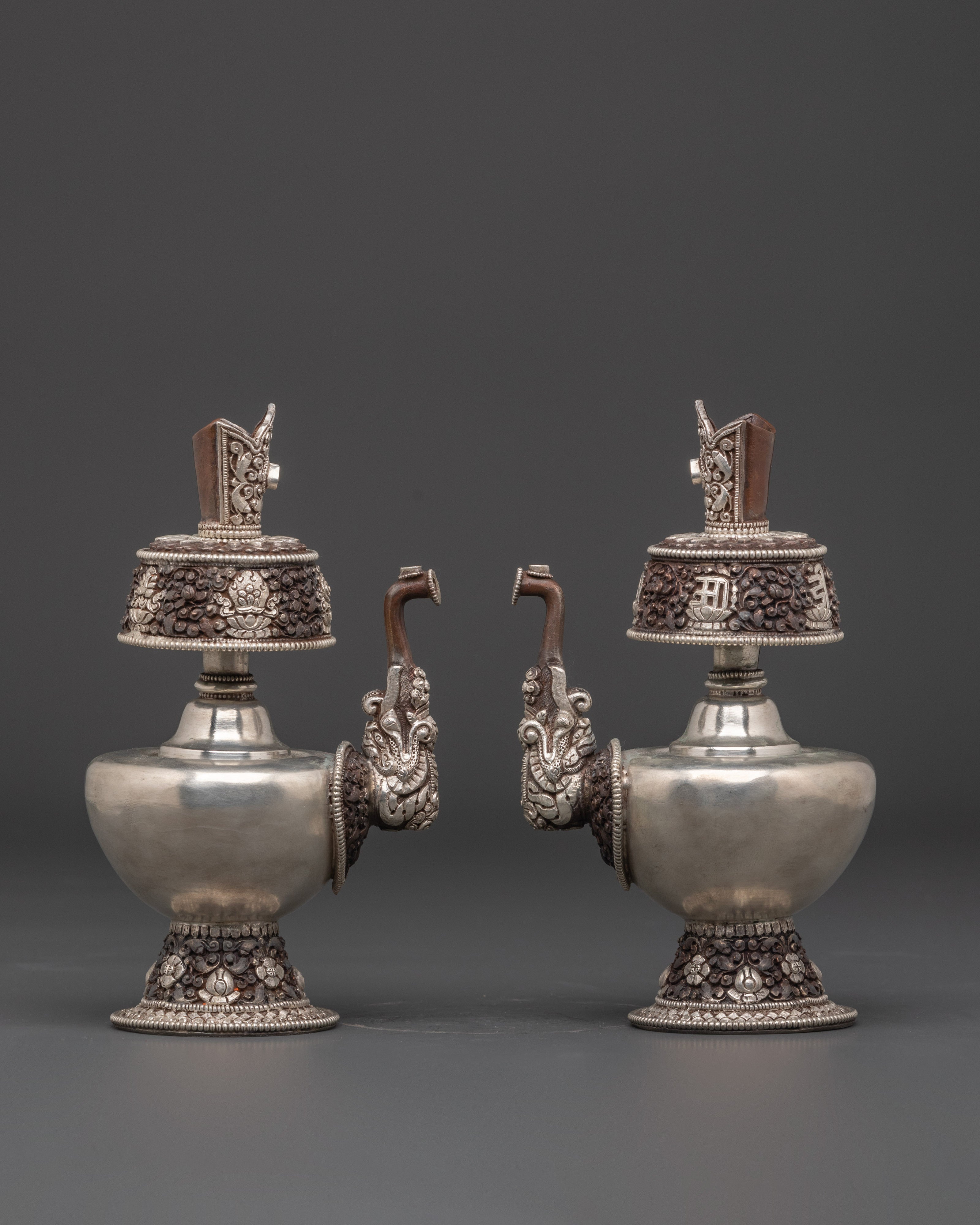Himalayan Ritual Bhumba Set | for Tibetan Altar Offerings