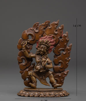 Vajrapani Tibetan Buddhist Protector Deity Statue | Guardian of Dharma