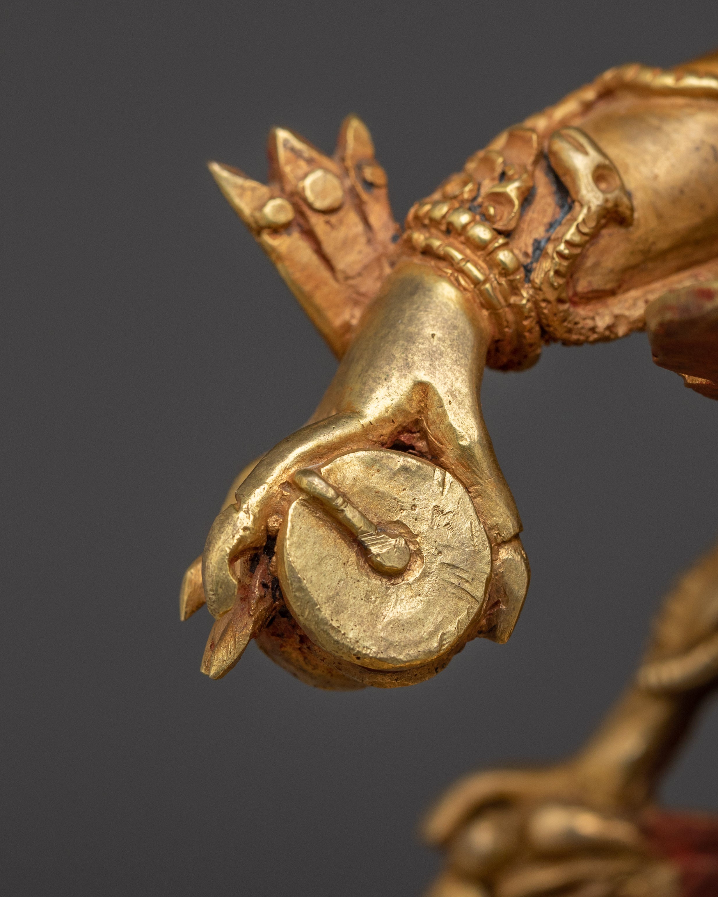 Buddhist Wrathful God Statue | for Ritual and Protection