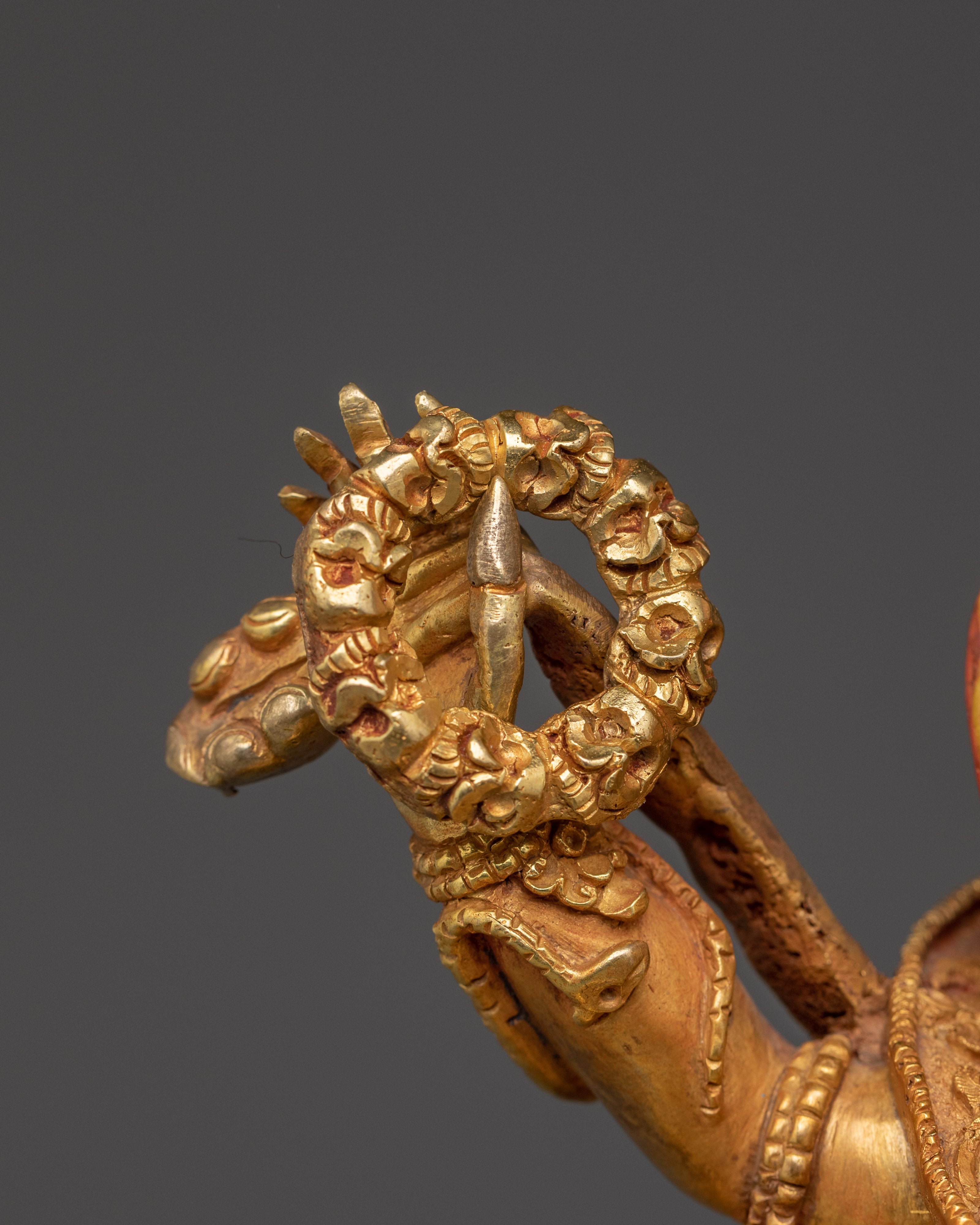 Buddhist Wrathful God Statue | for Ritual and Protection