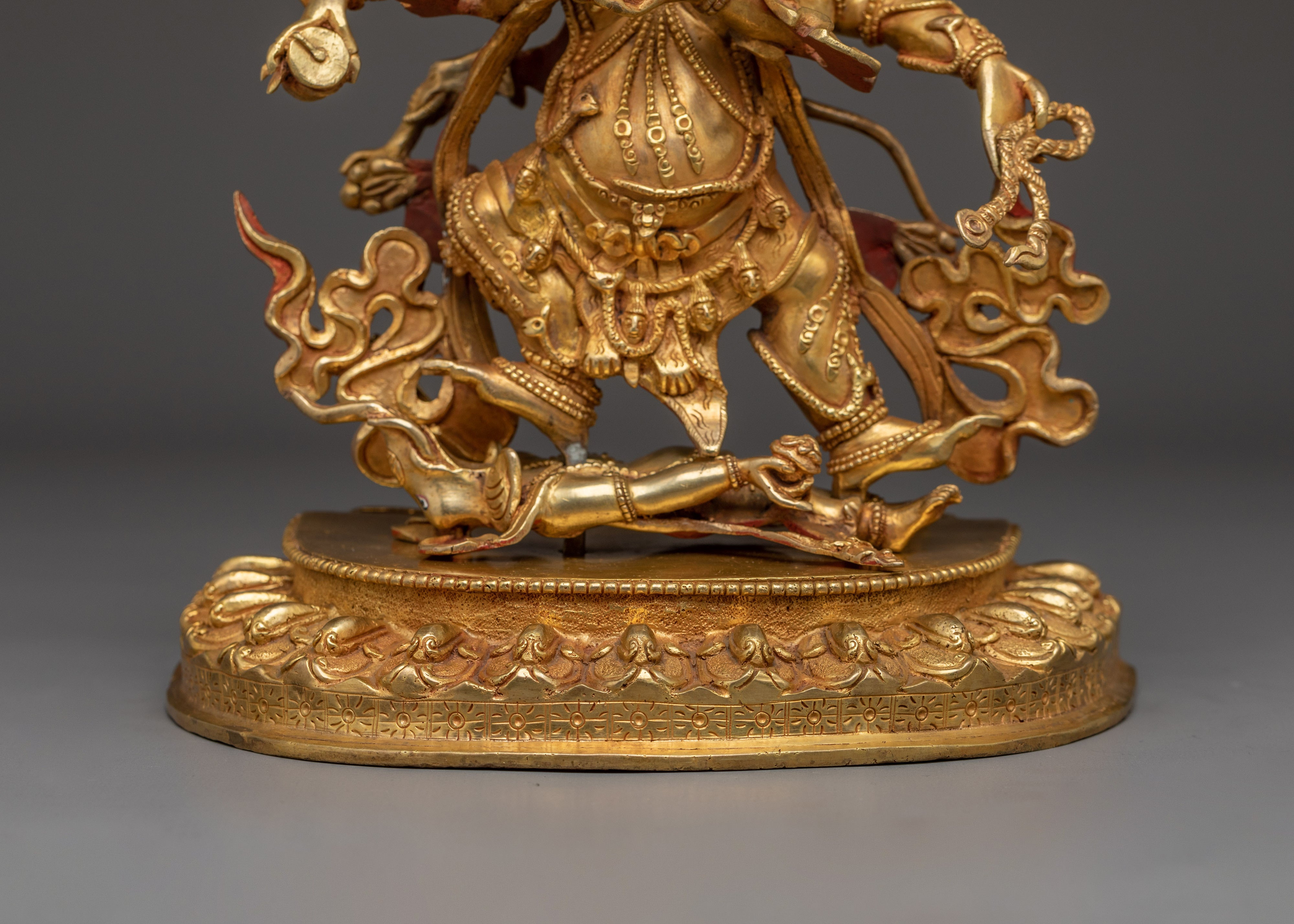 Buddhist Wrathful God Statue | for Ritual and Protection