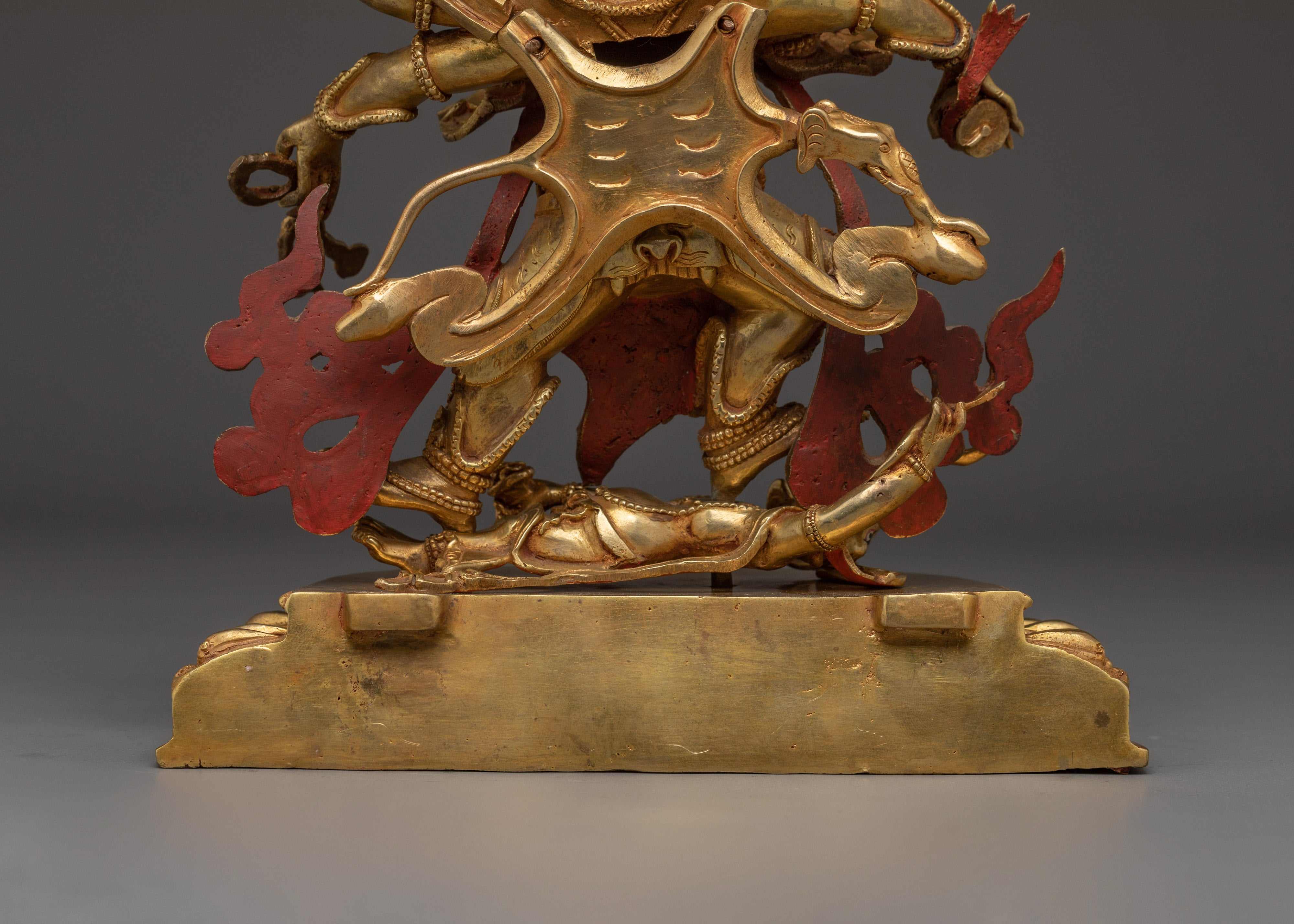 Buddhist Wrathful God Statue | for Ritual and Protection