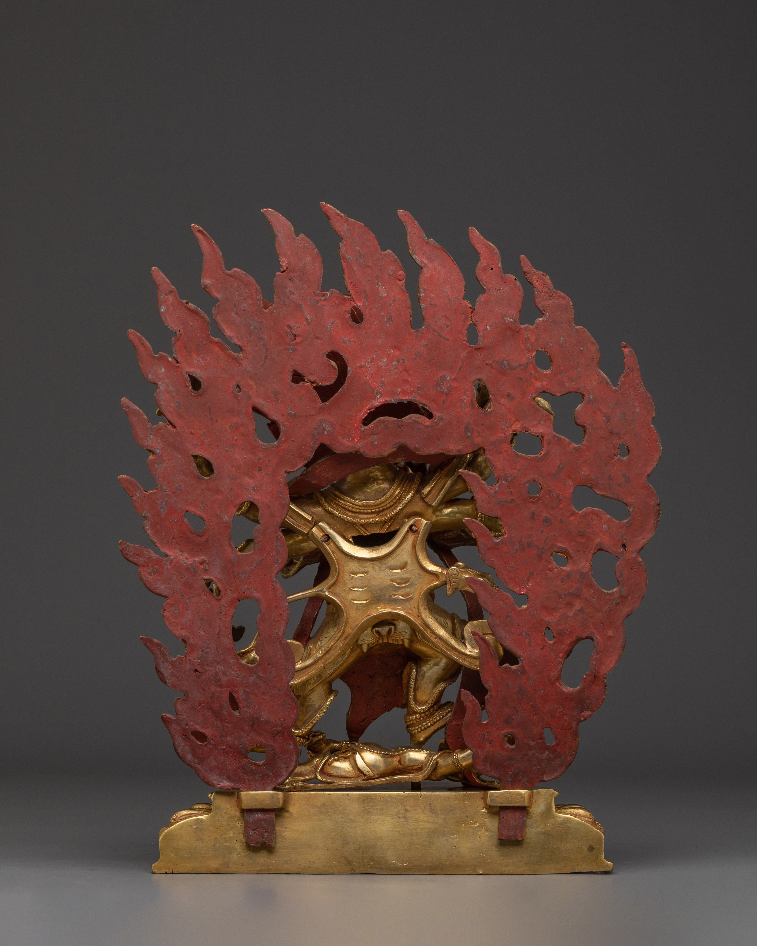 Buddhist Wrathful God Statue | for Ritual and Protection