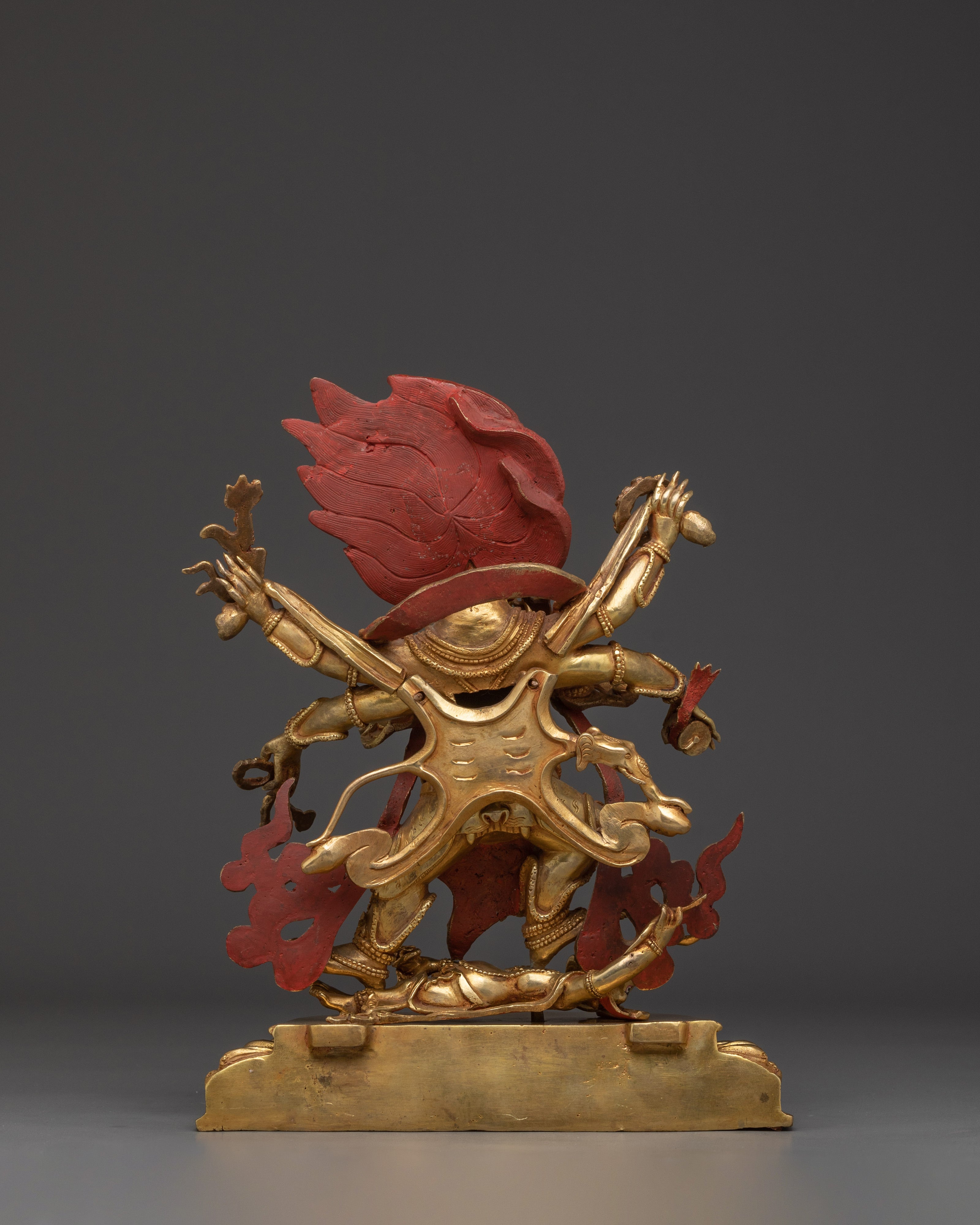 Buddhist Wrathful God Statue | for Ritual and Protection