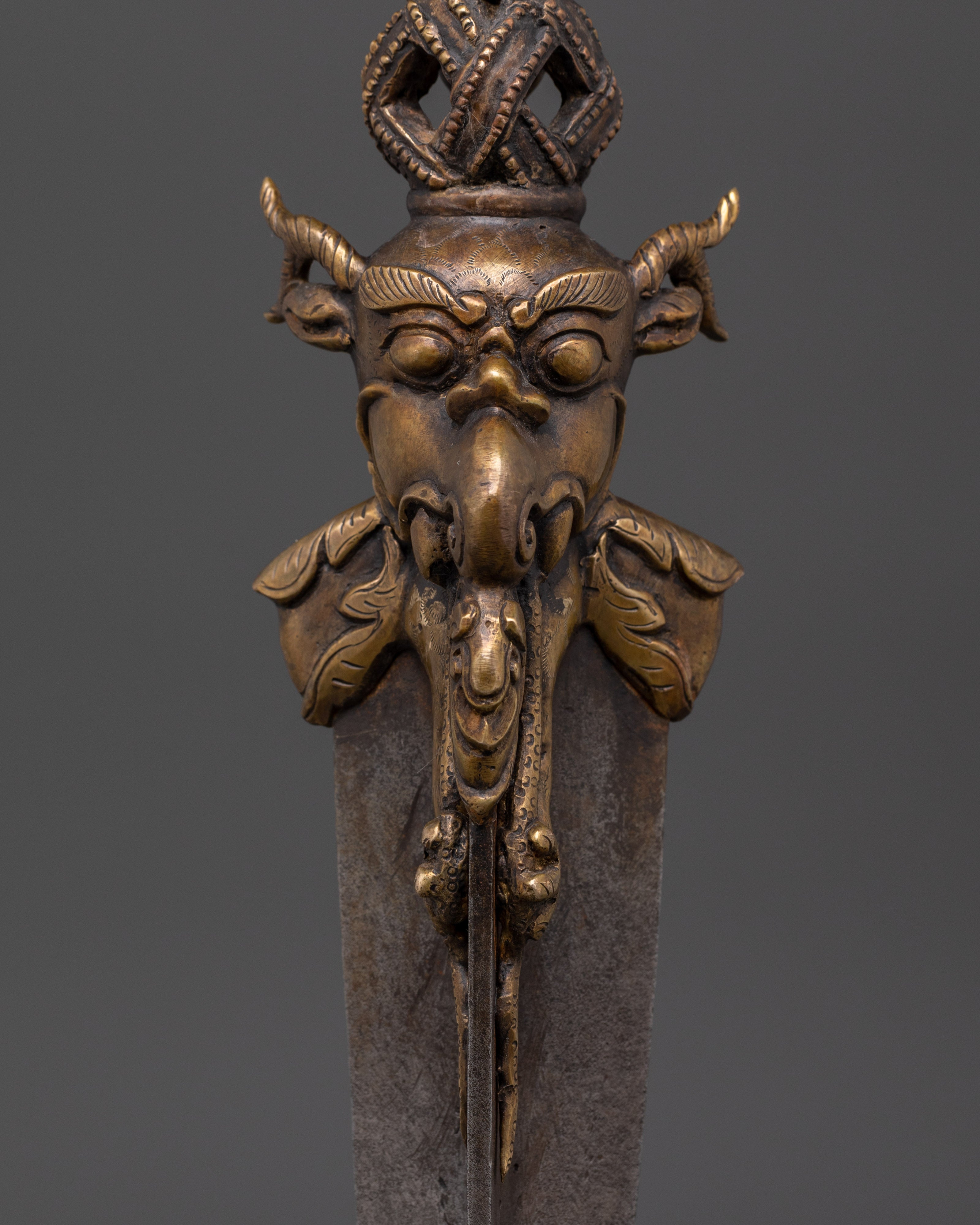Deity Phurba Dagger  For Vajrayana Rituals And Spiritual Protection