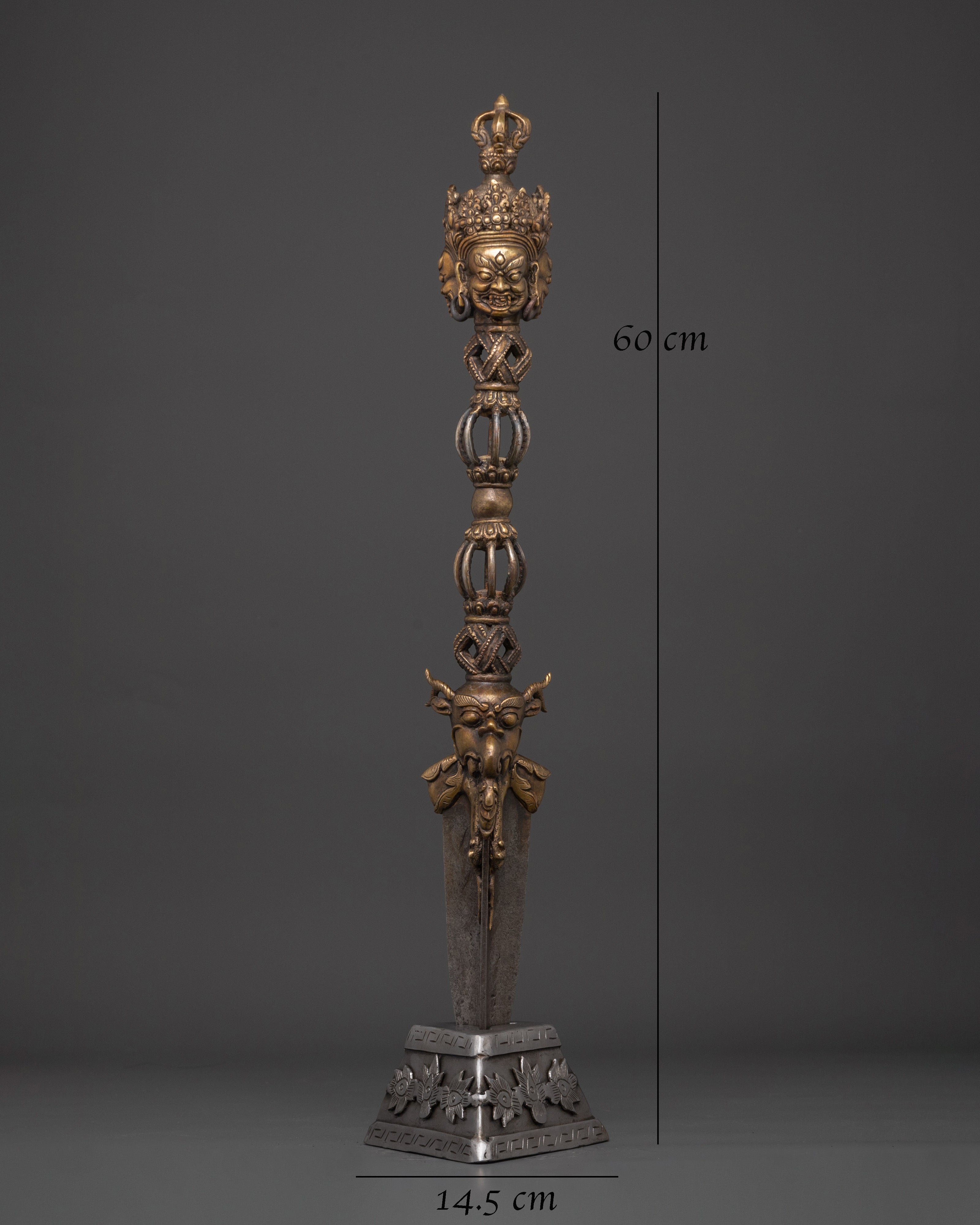 Deity Phurba Dagger  For Vajrayana Rituals And Spiritual Protection