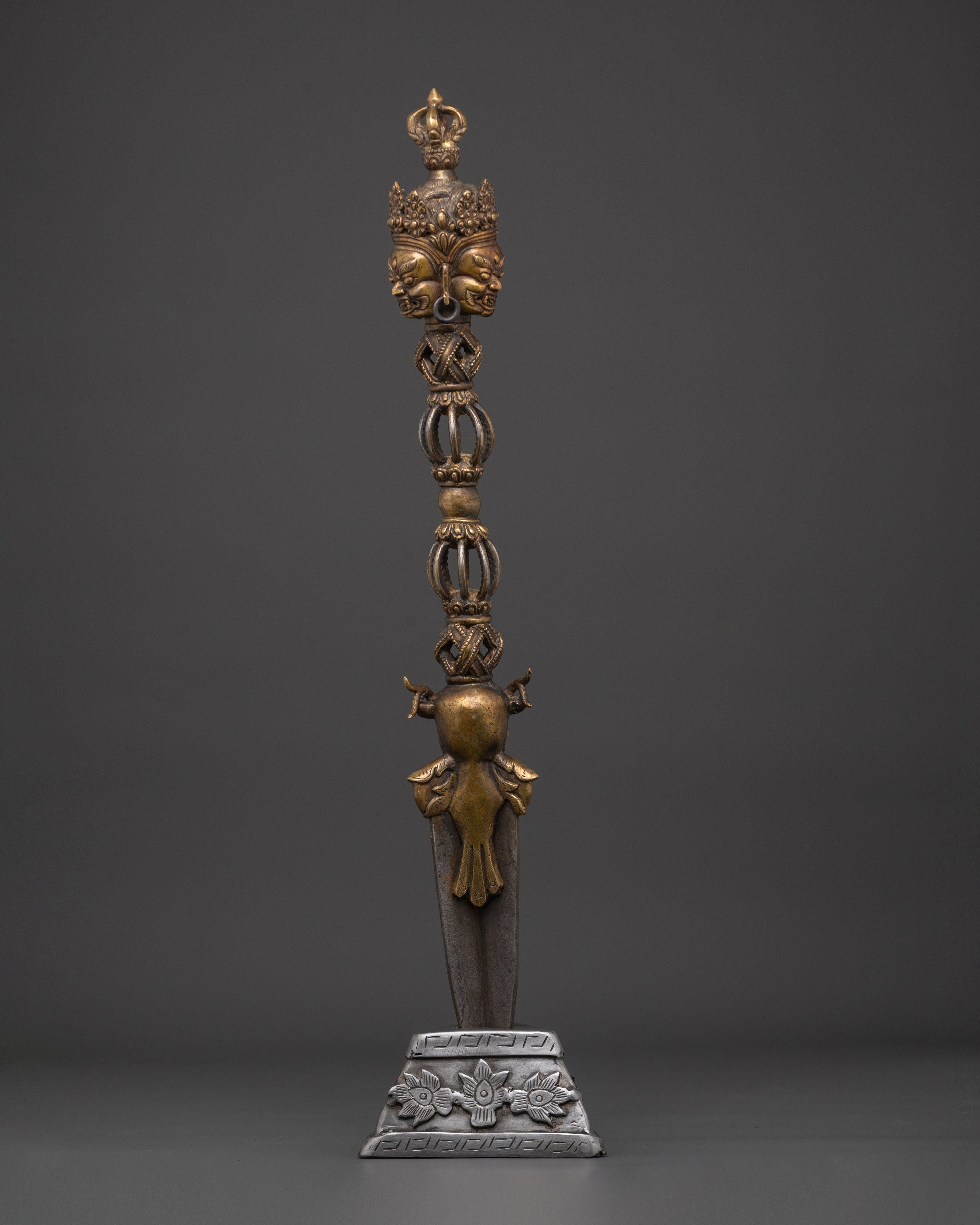 Deity Phurba Dagger  For Vajrayana Rituals And Spiritual Protection