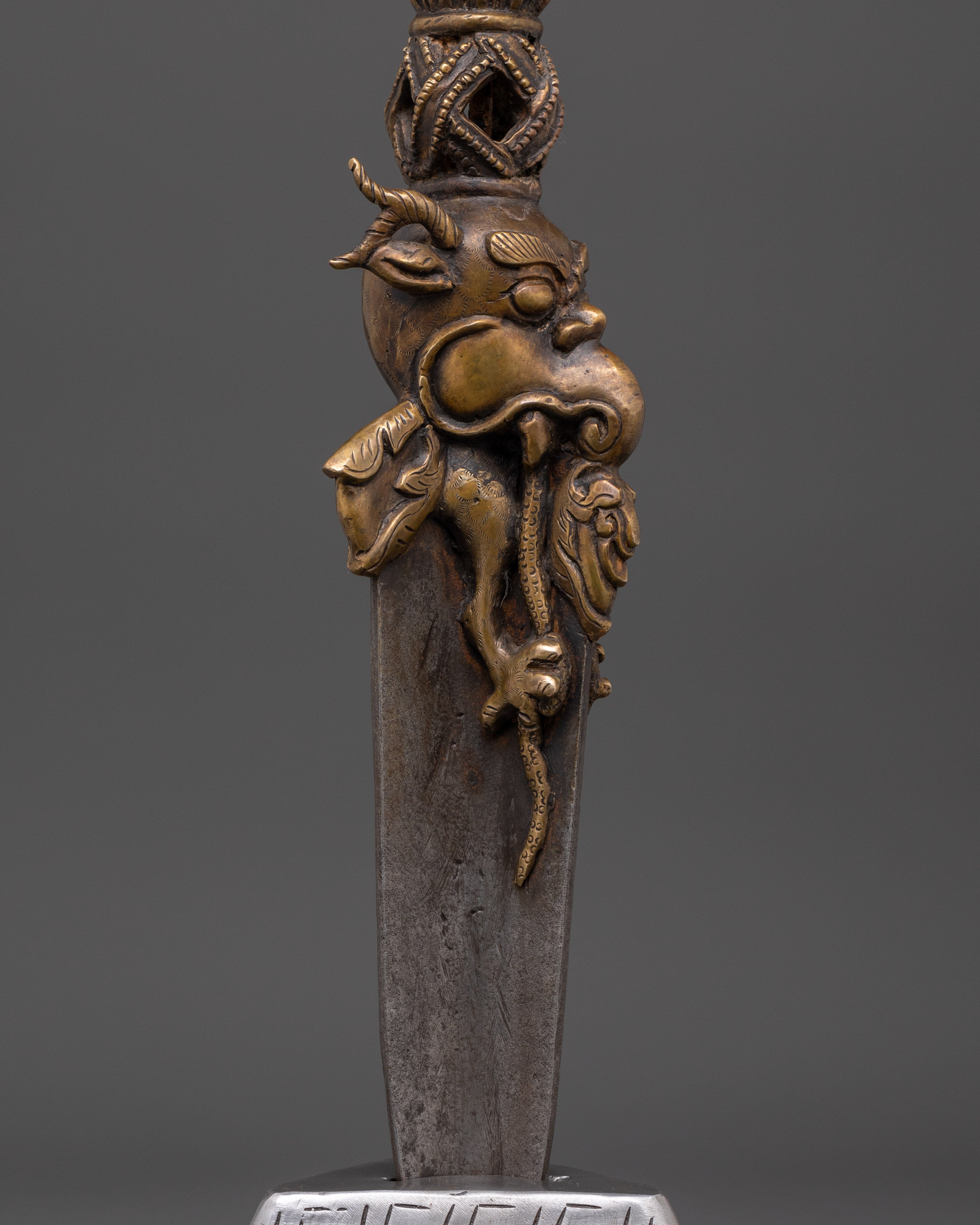 Deity Phurba Dagger  For Vajrayana Rituals And Spiritual Protection