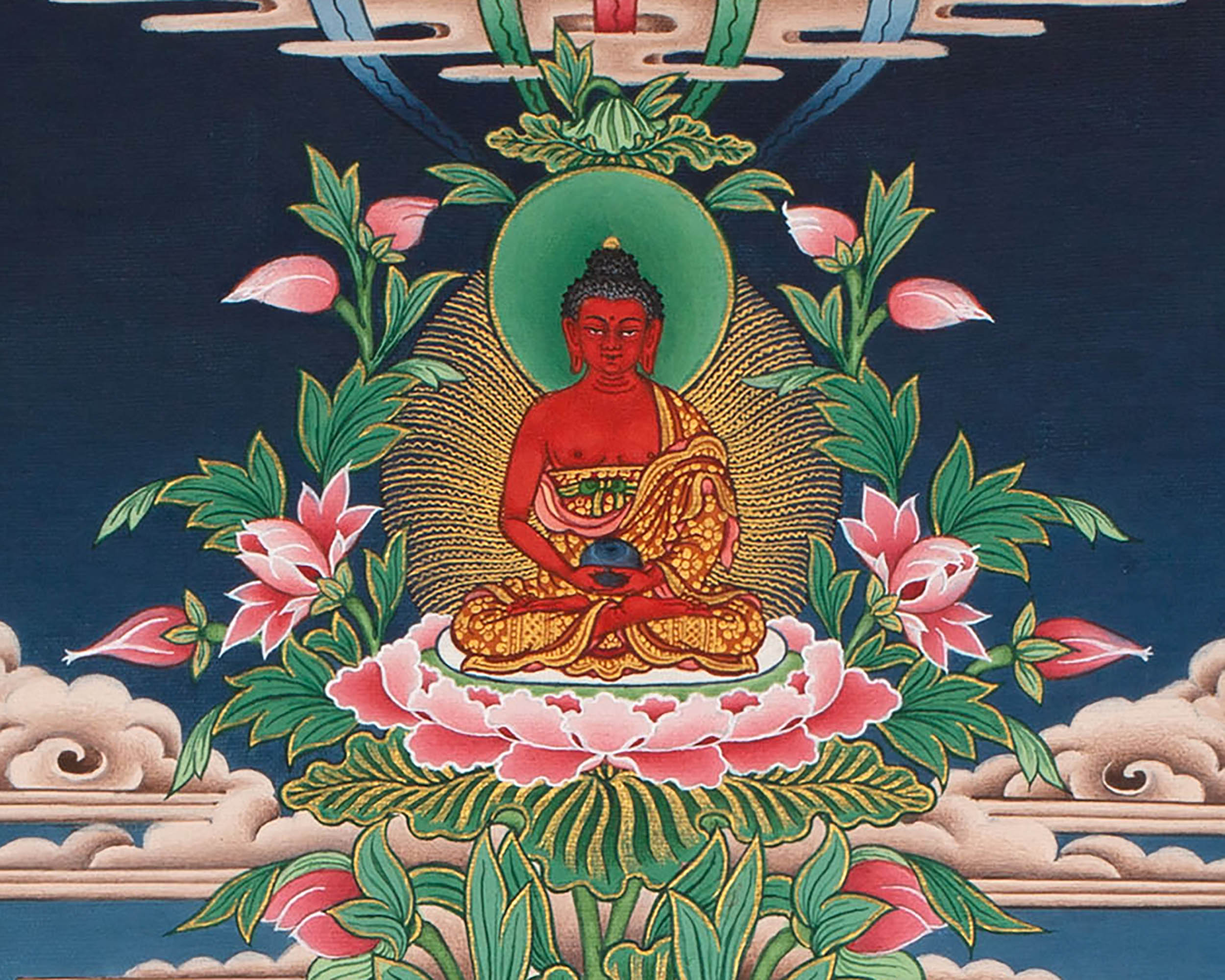 Arya Bodhisattva Manjushri Thangka | Eri Artistry