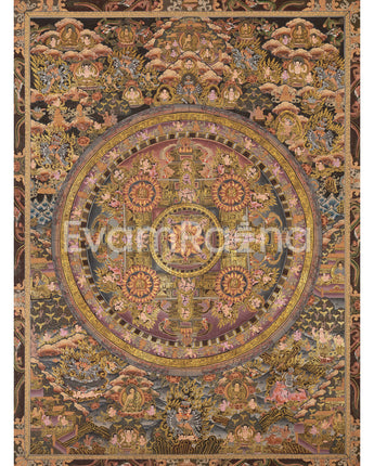 Traditional Buddha Mandala