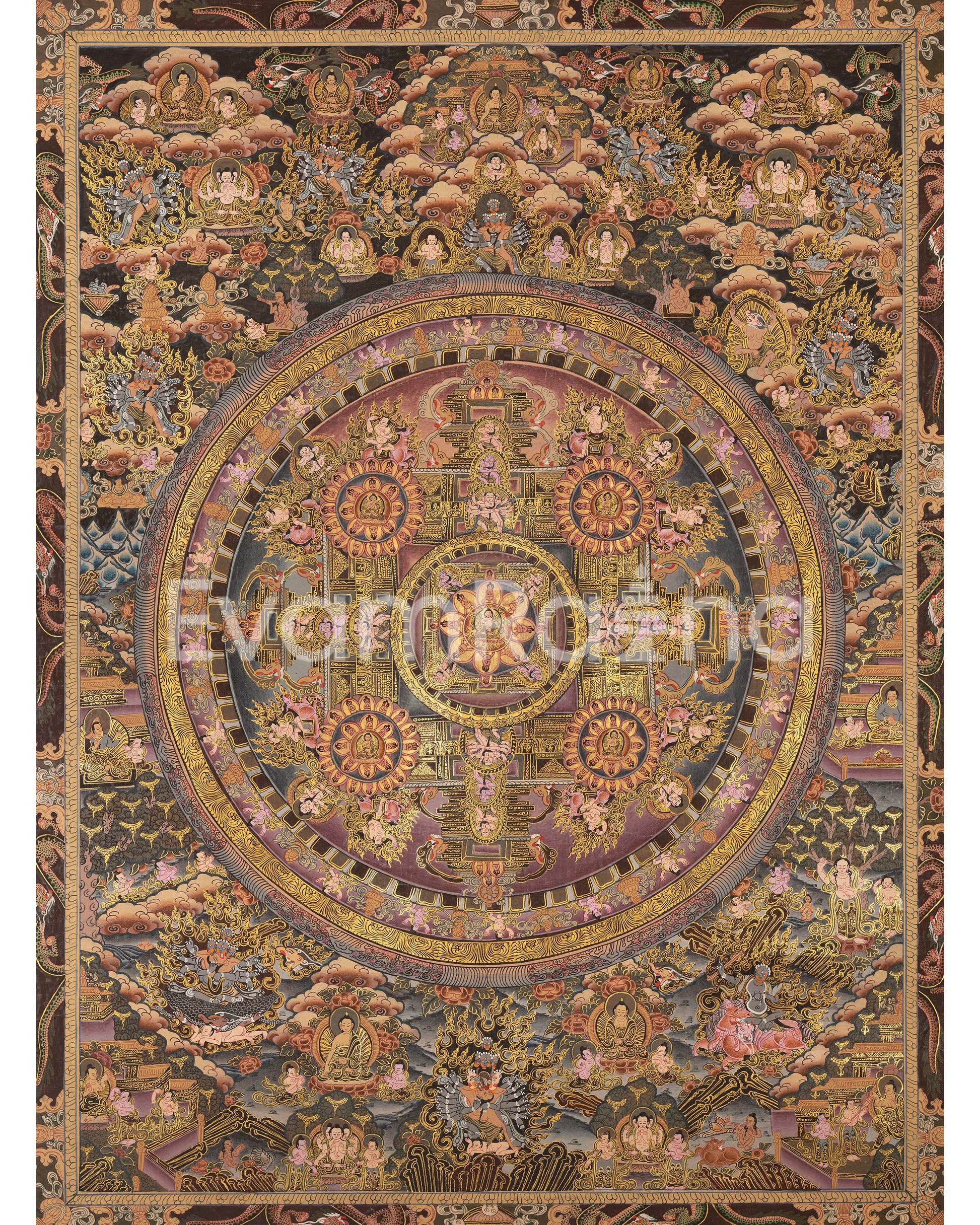 Traditional Buddha Mandala