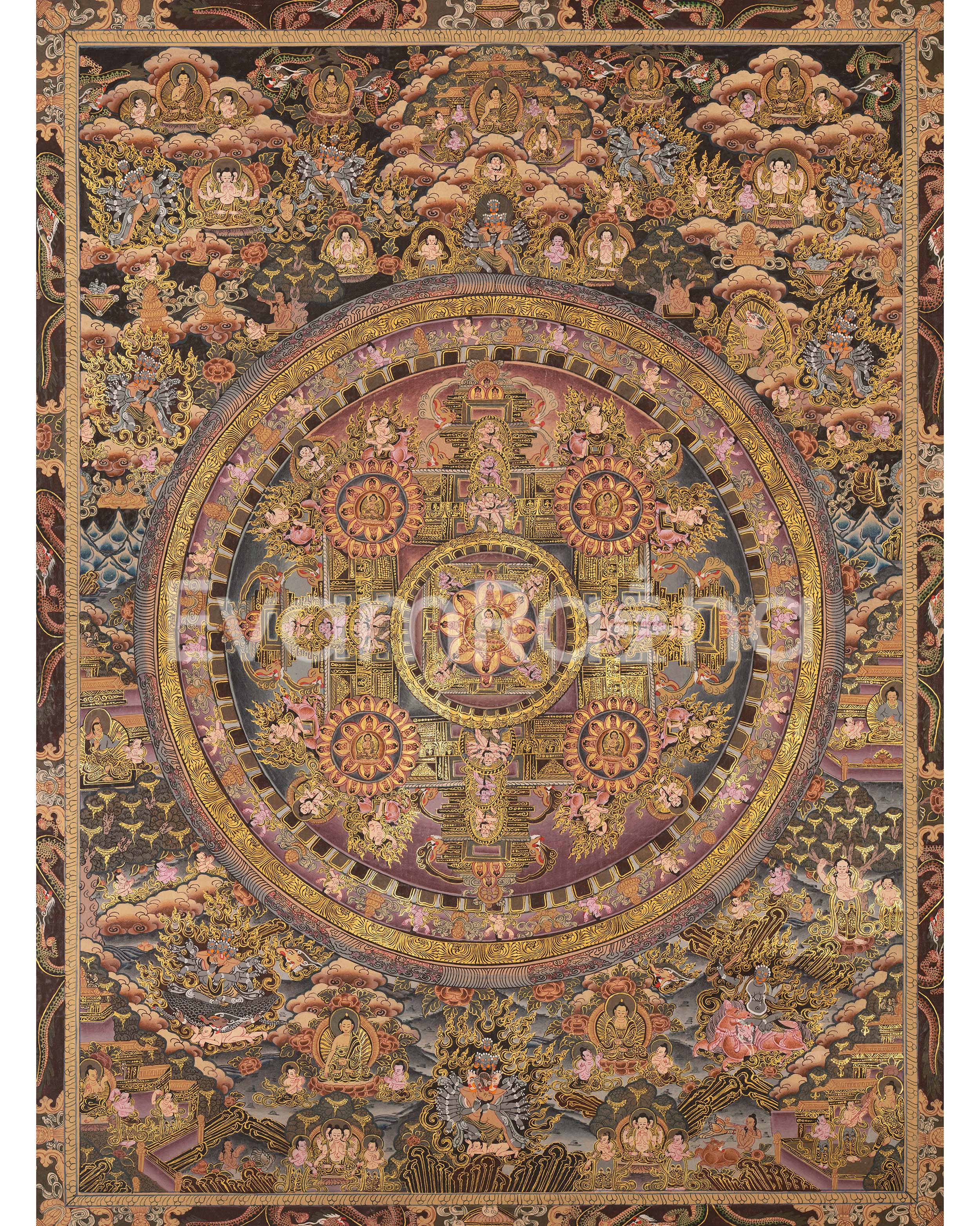 Traditional Buddha Mandala