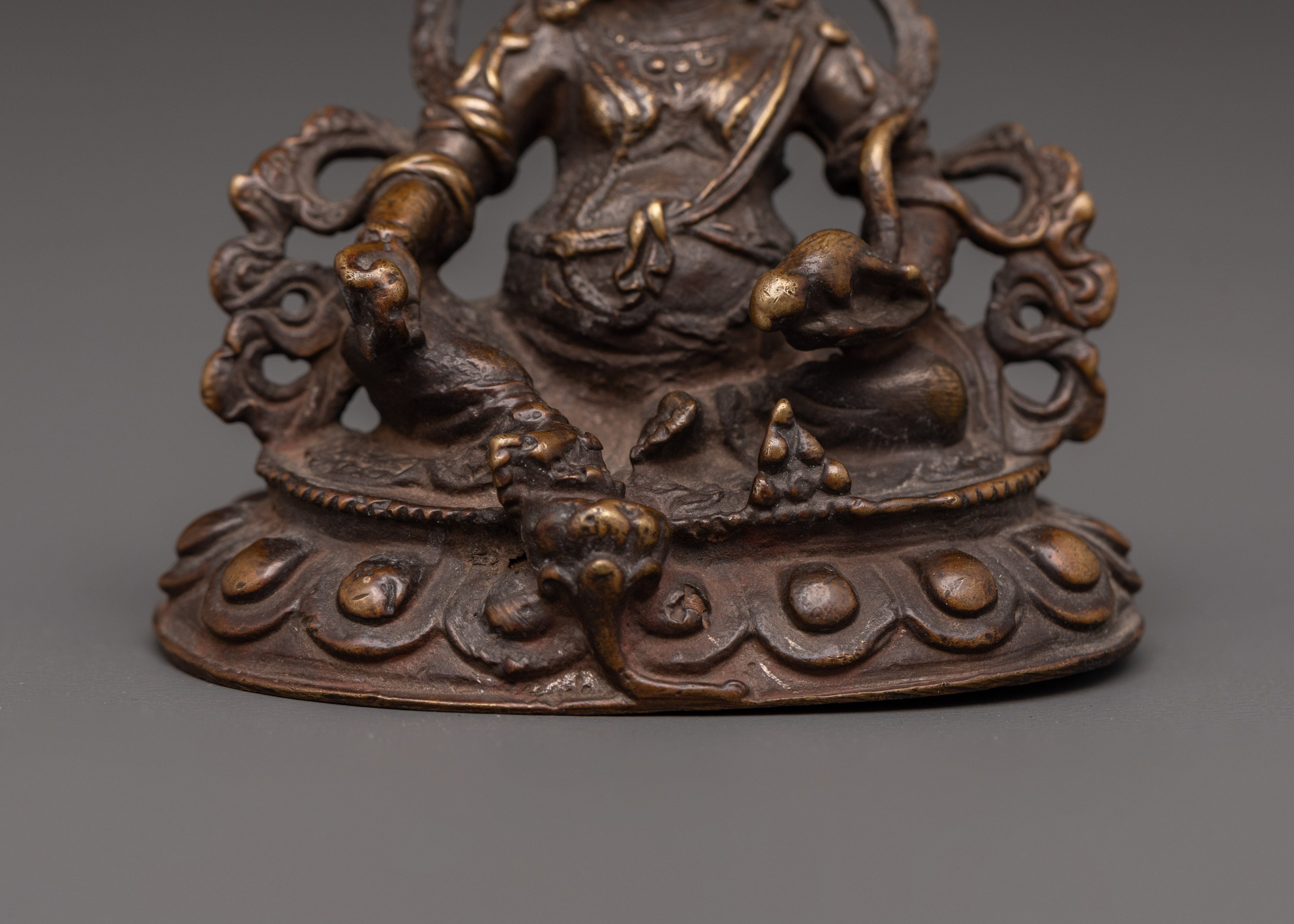 Handmade Statue of Dzambhala | Spiritual Buddhist Figurine