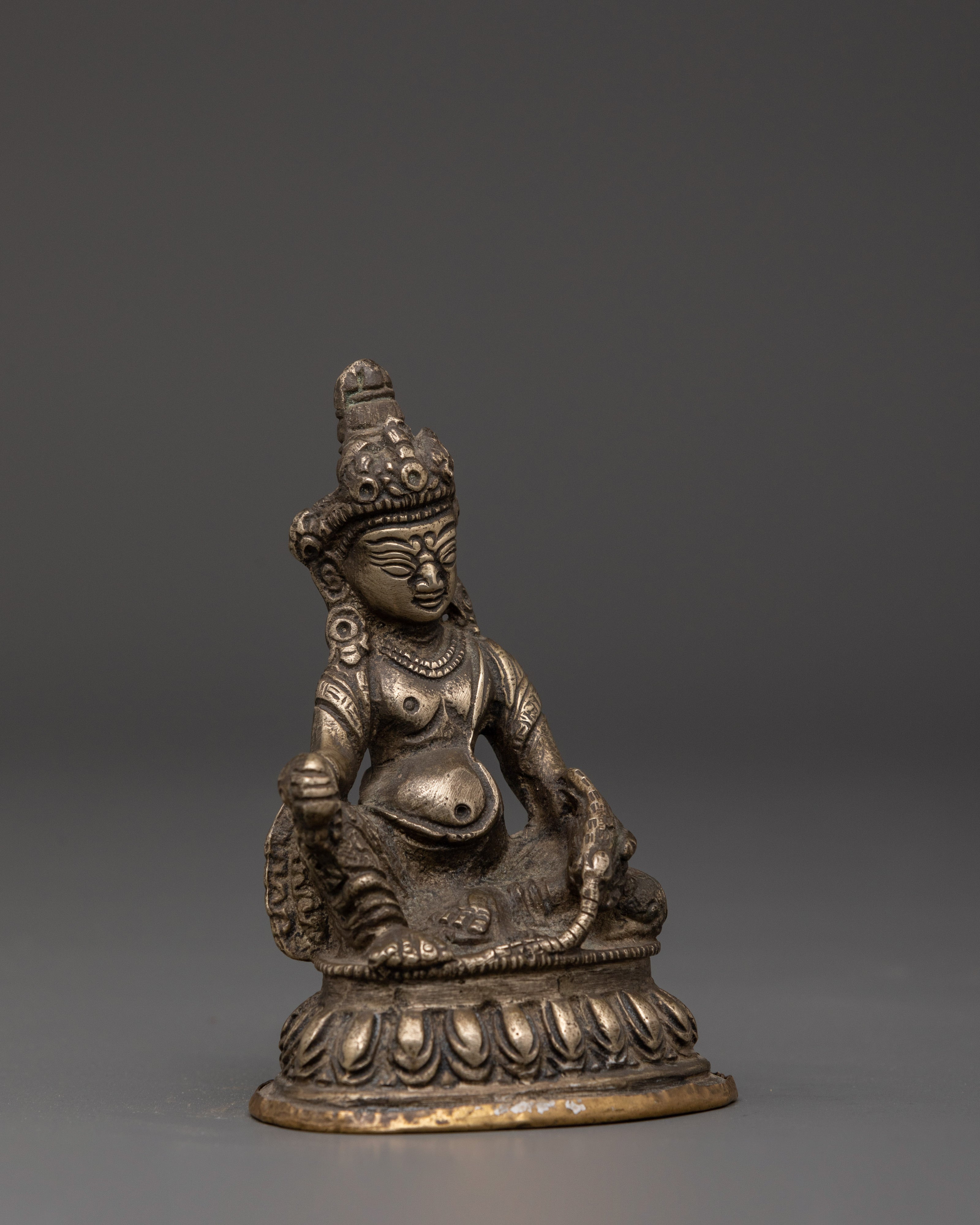 Traditional Dzambhala Statue | Tibetan God of Wealth
