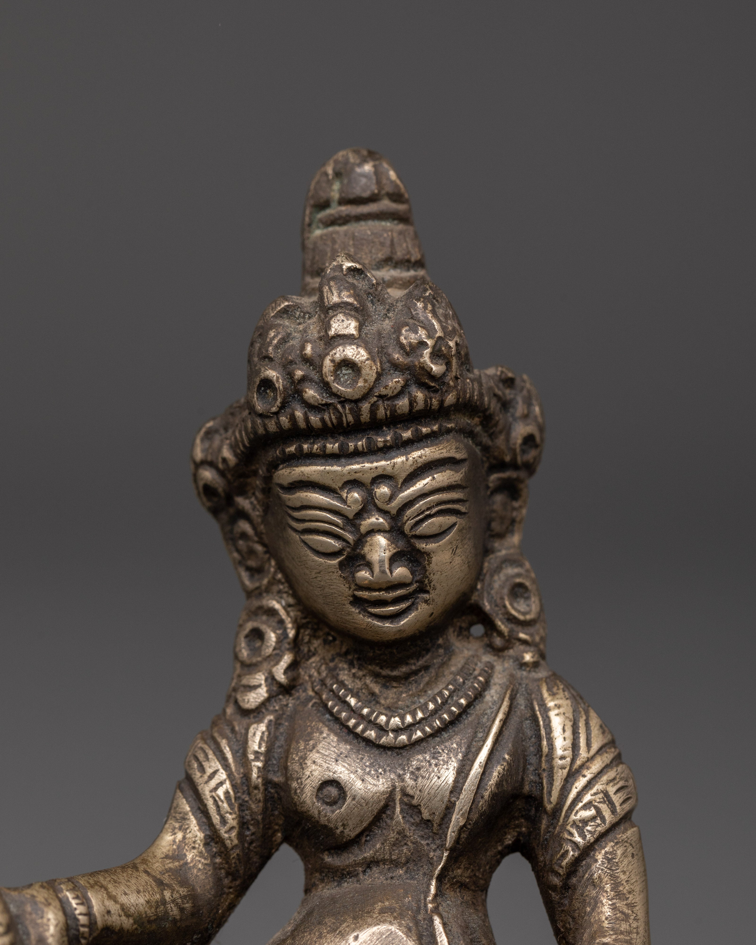 Traditional Dzambhala Statue | Tibetan God of Wealth