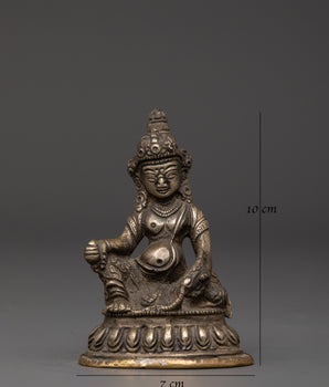 Traditional Dzambhala Statue | Tibetan God of Wealth