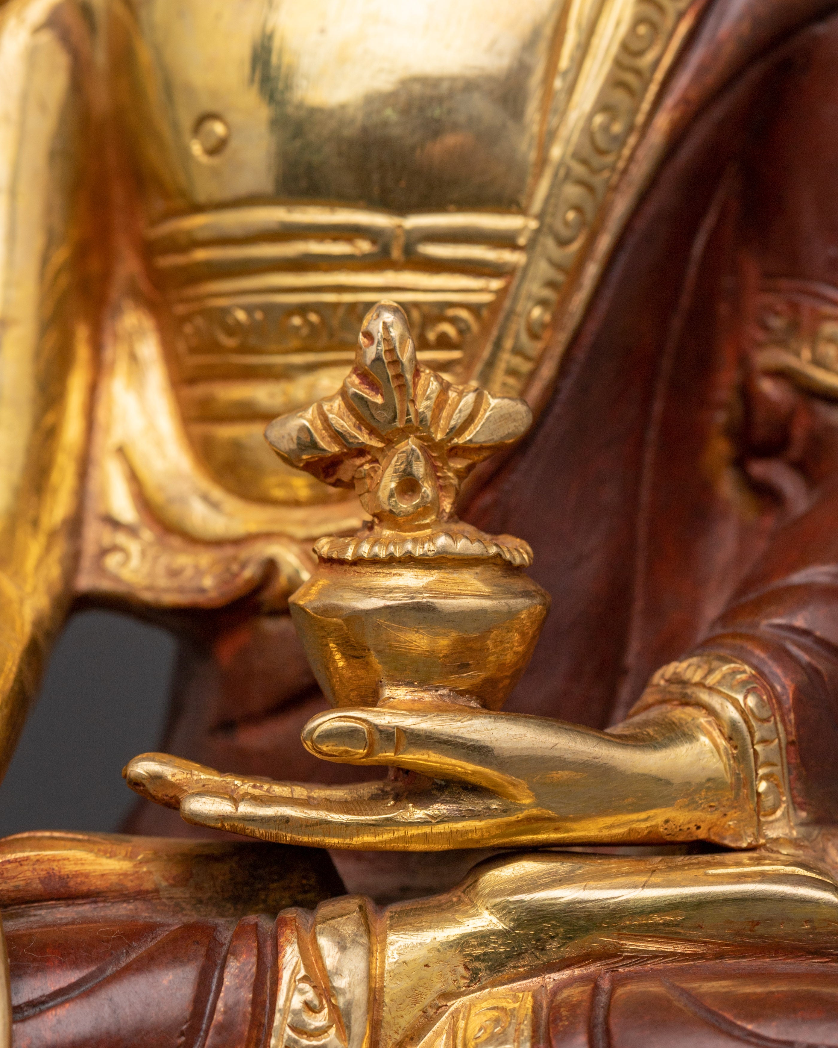 Handcrafted Tibetan Healing Deity | Ideal for Home Altars, Meditation, and Wellness Rituals