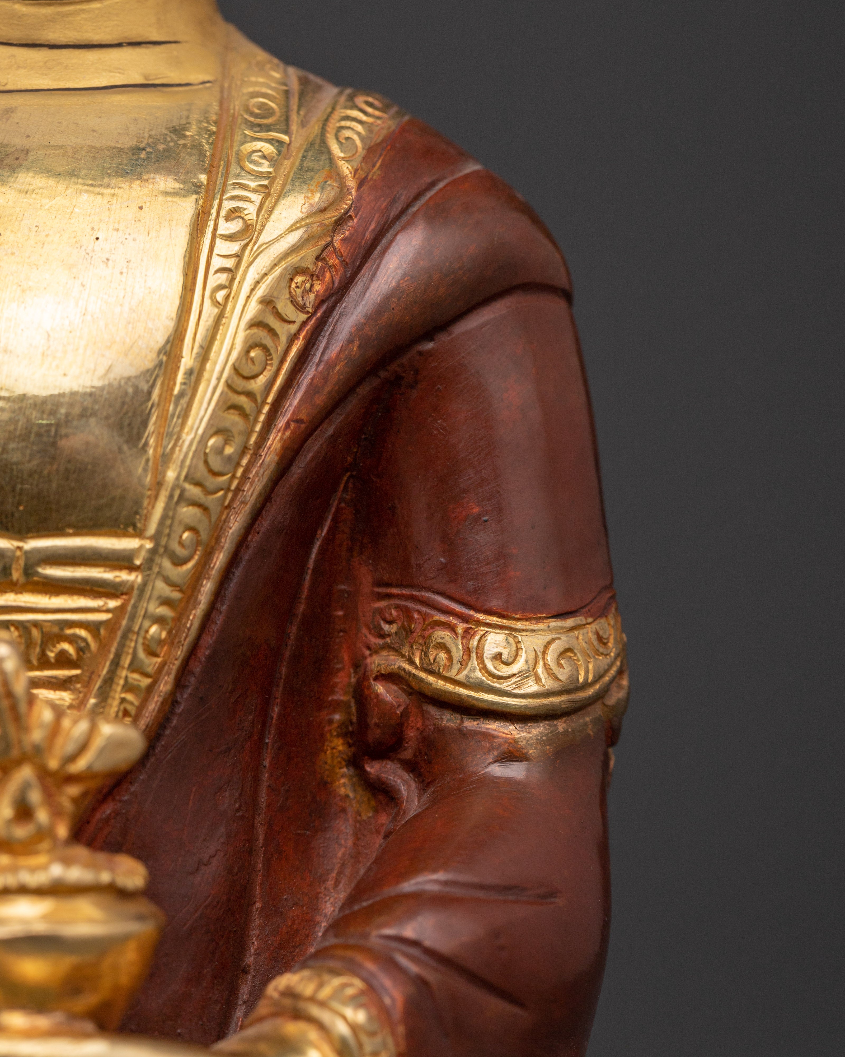 Handcrafted Tibetan Healing Deity | Ideal for Home Altars, Meditation, and Wellness Rituals