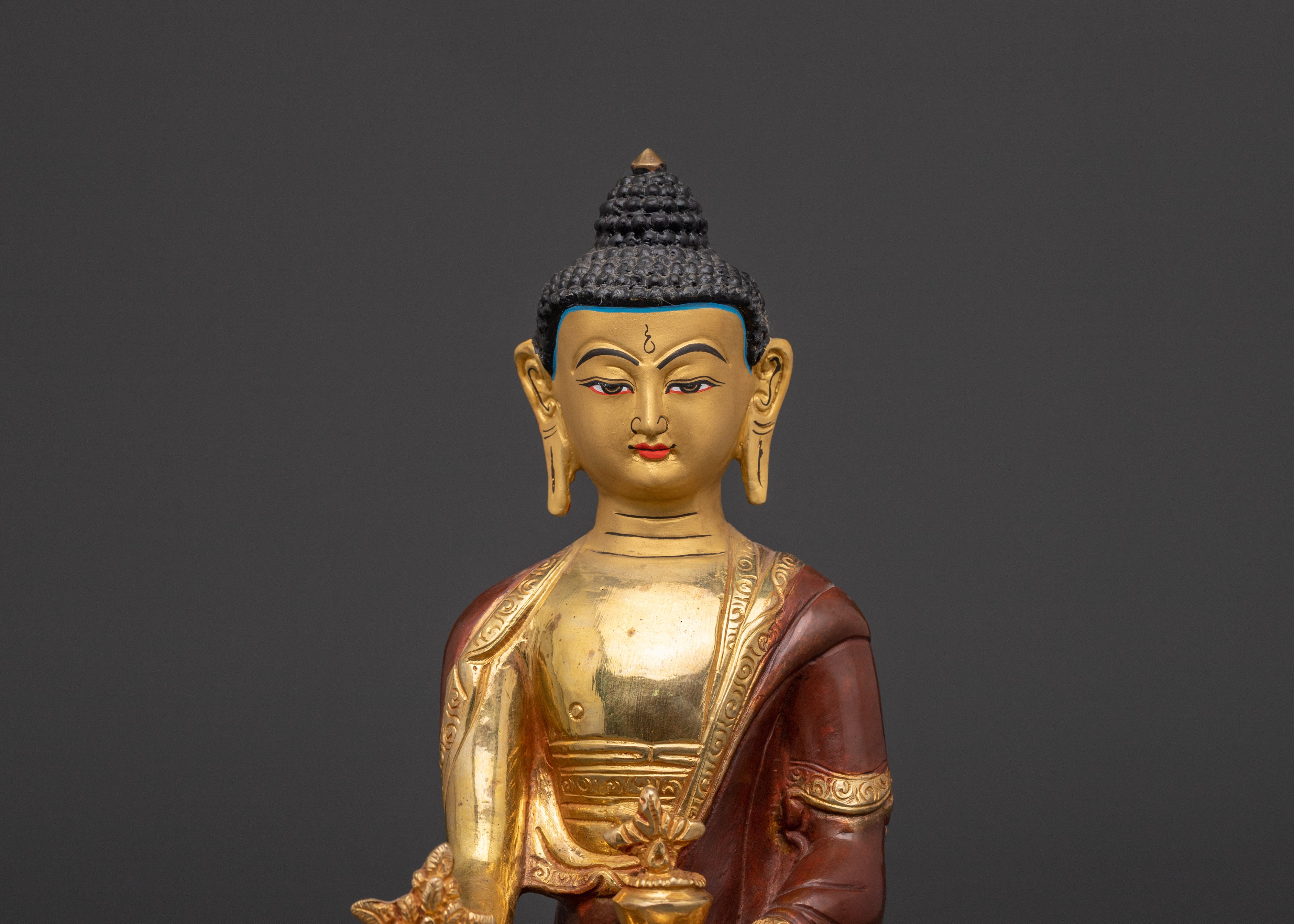 Handcrafted Tibetan Healing Deity | Ideal for Home Altars, Meditation, and Wellness Rituals
