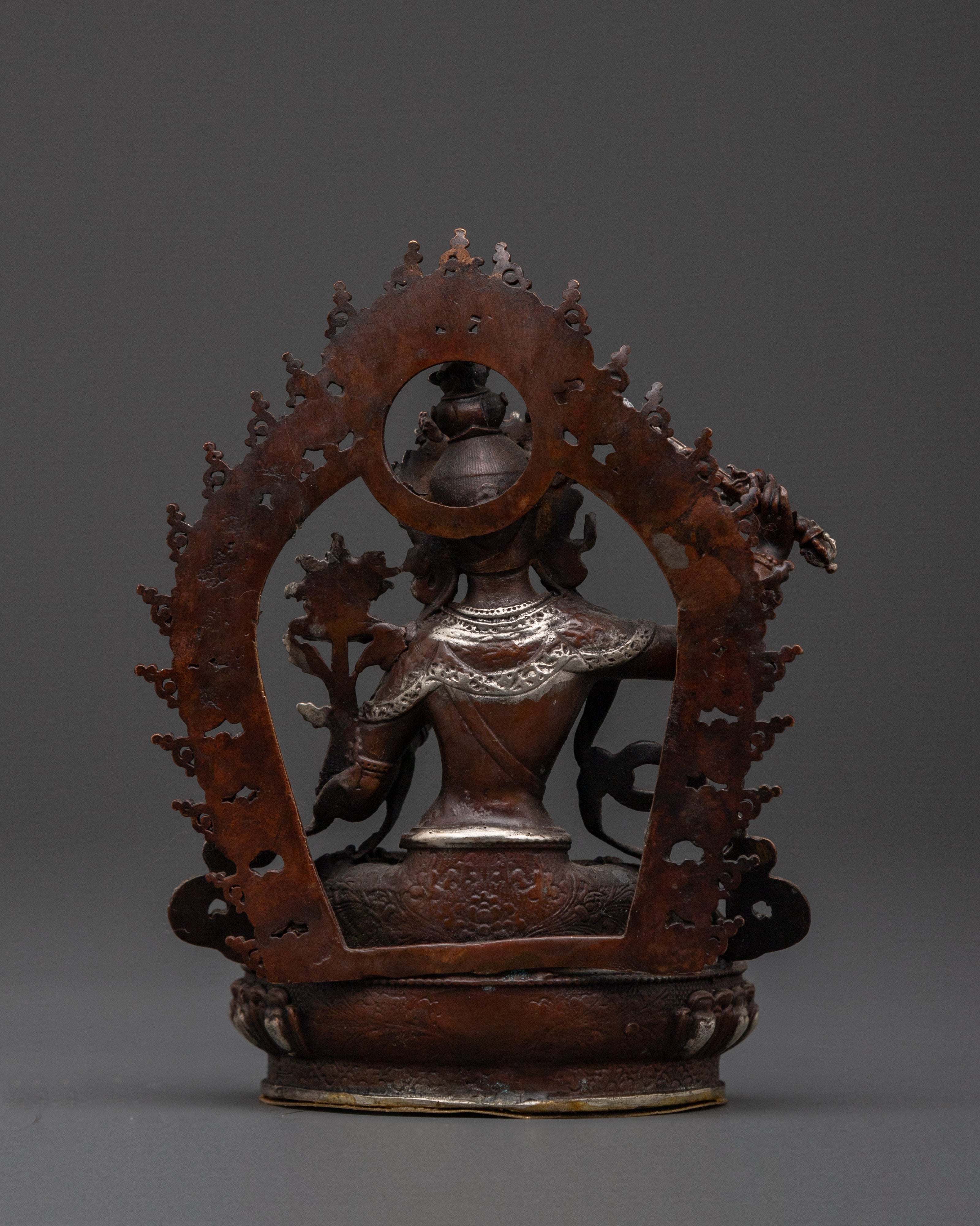Tibetan Bodhisattva of Wisdom Manjushri Statue | Symbolizing Enlightenment and Knowledge