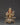 Seated Ganesha Statue | Silver and Gold-Toned Hindu Deity Sculpture