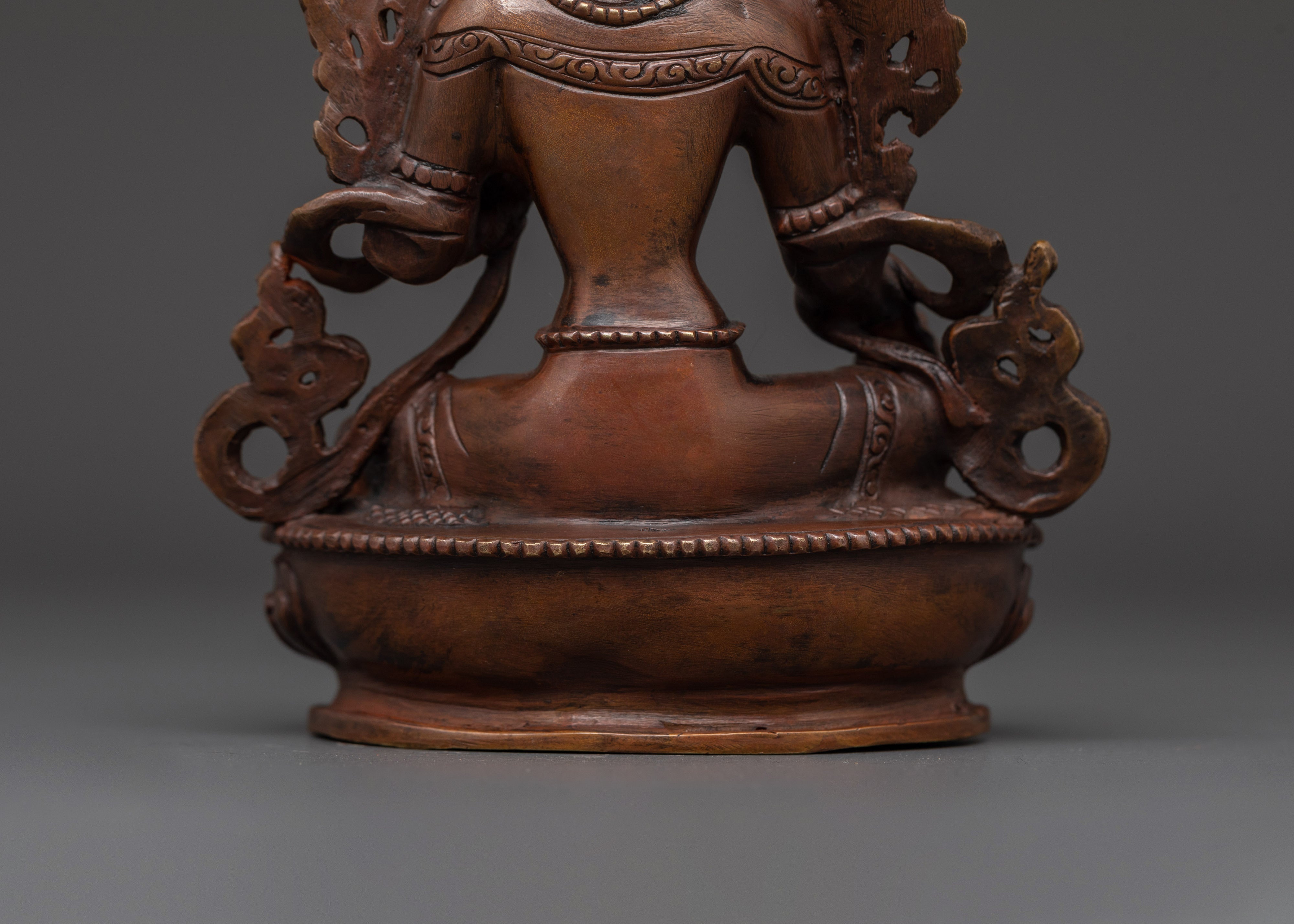Green Tara Handmade Statue | Oxidized Copper