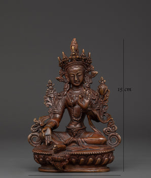 green-tara-handmade-statue