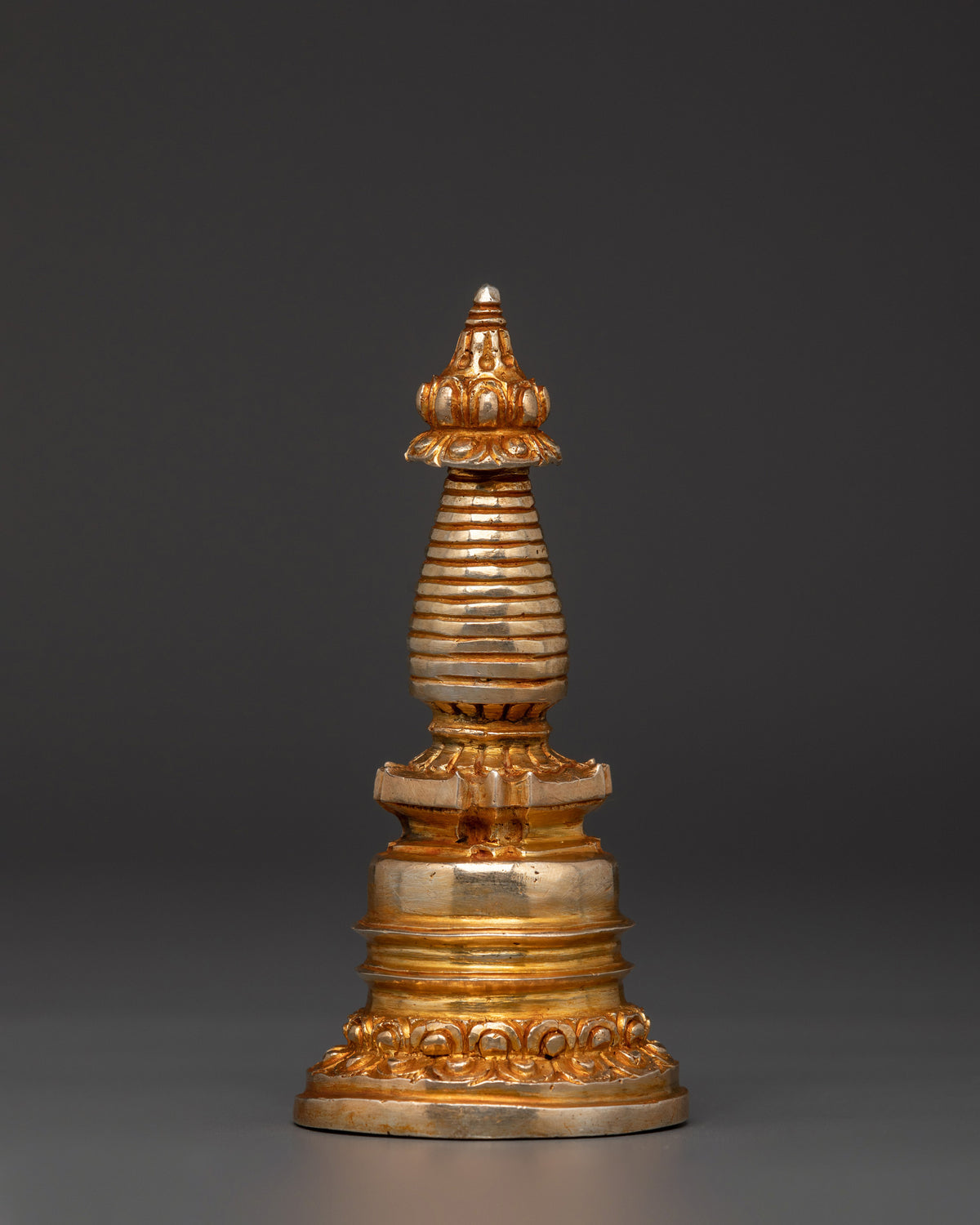 Sacred Copper Buddhist Stupa | Buddhist Symbol of Enlightenment