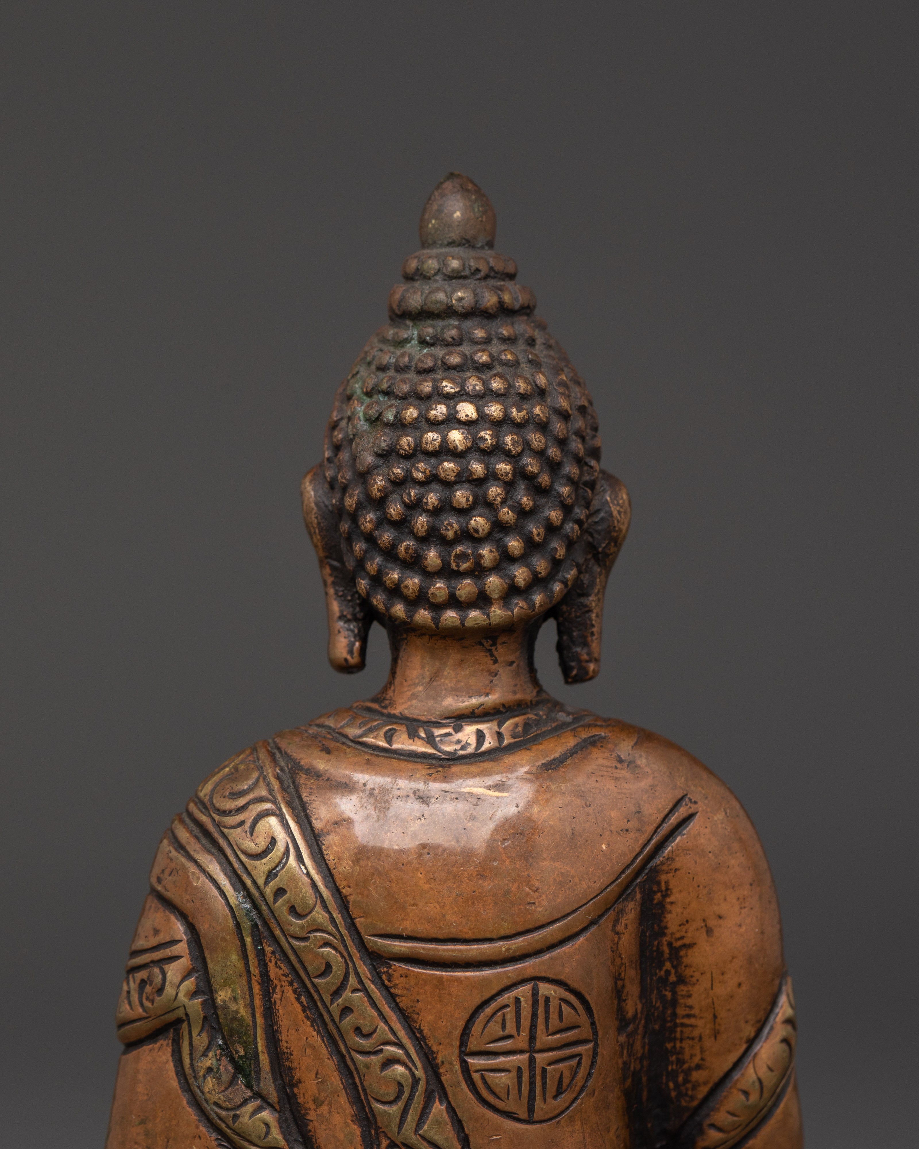 Shakyamuni Buddha Handcrafted Statue | for Enlightenment and Peace
