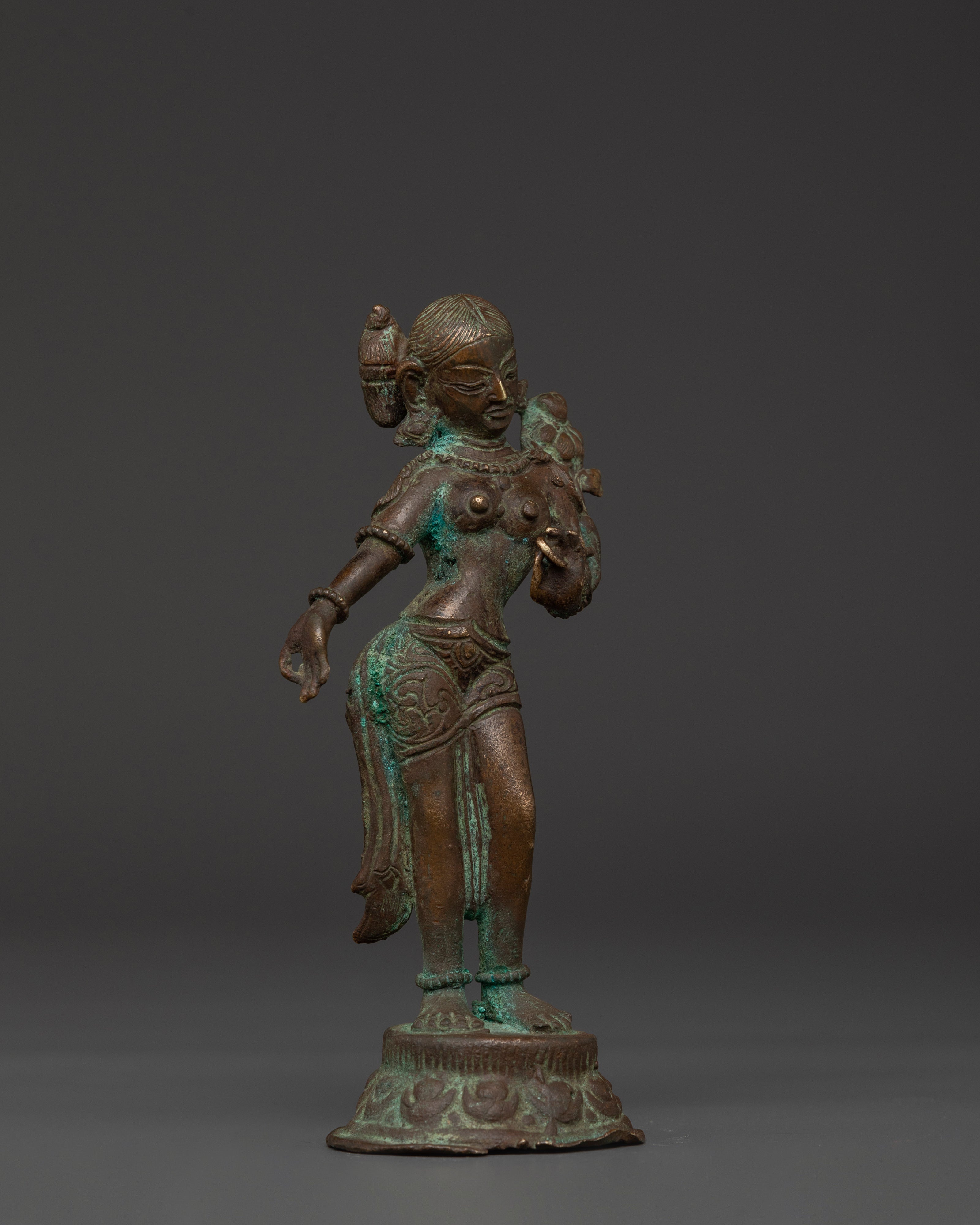Standing Tara Handmade Statue | Divine Feminine Grace