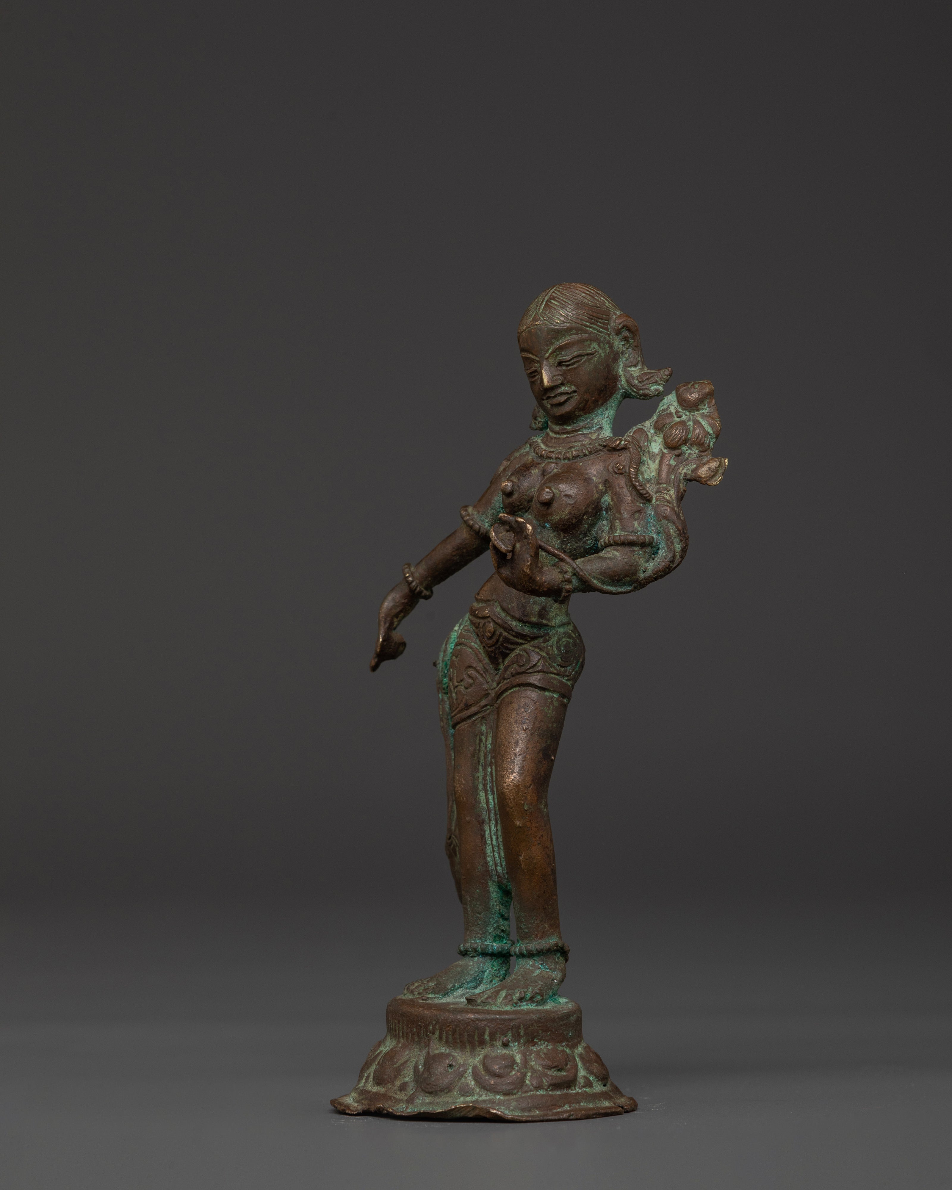 Standing Tara Handmade Statue | Divine Feminine Grace