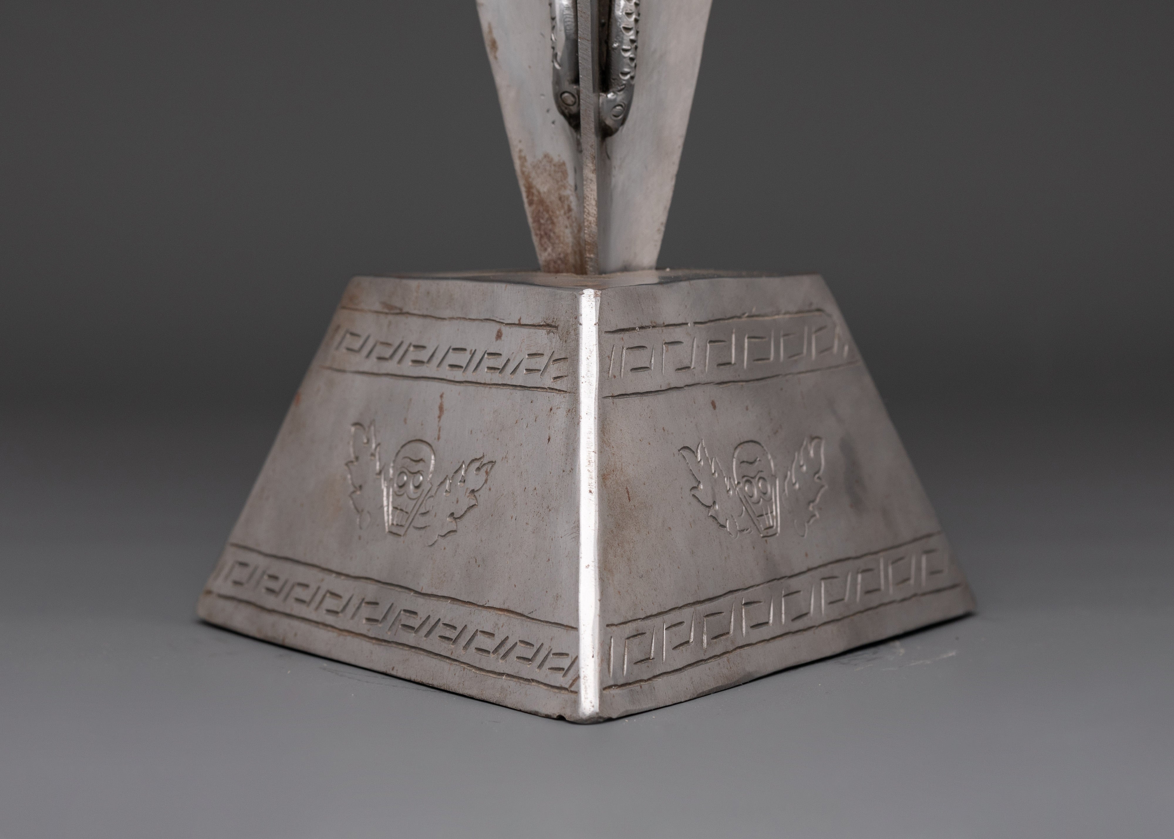 Wrathful God Ritual Tool Phurba | Powerful Iron Tibetan Dagger