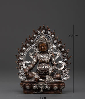 Oxidized Statue of Dzambhala | Altar and Prosperity