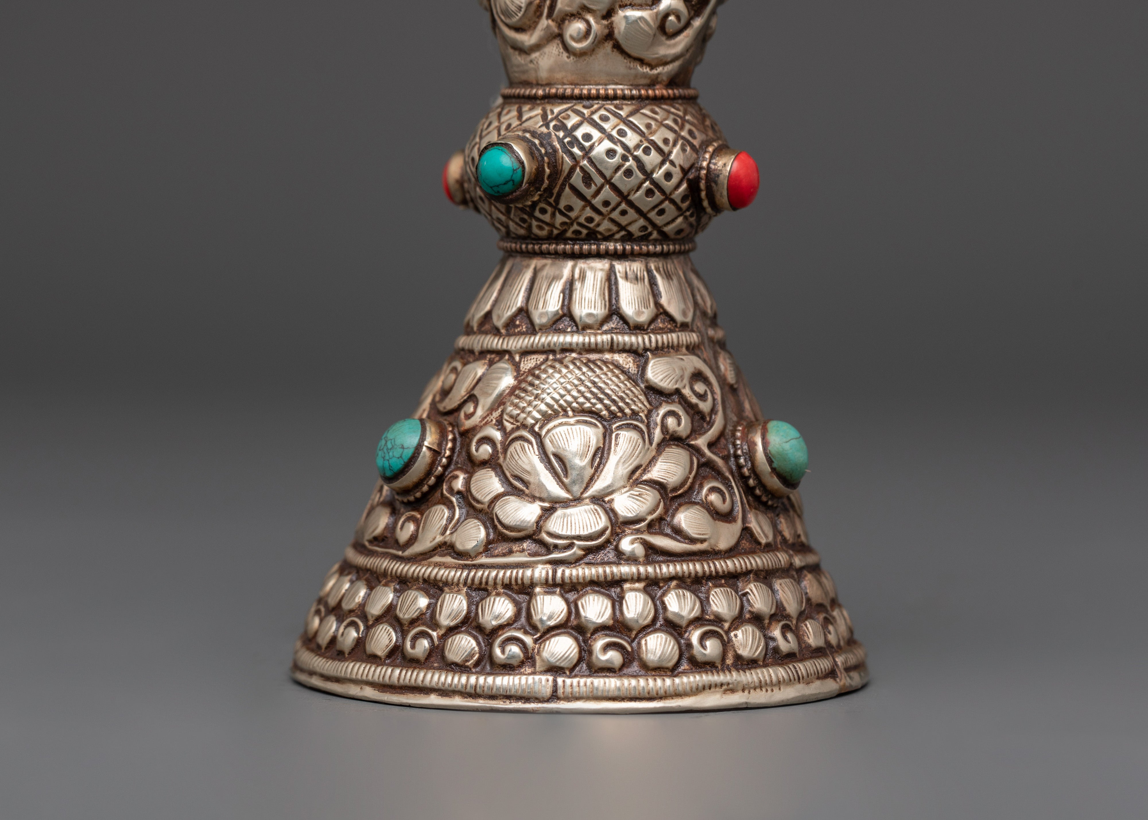 Spiritual Stamp | with Colorful Artificial Stones