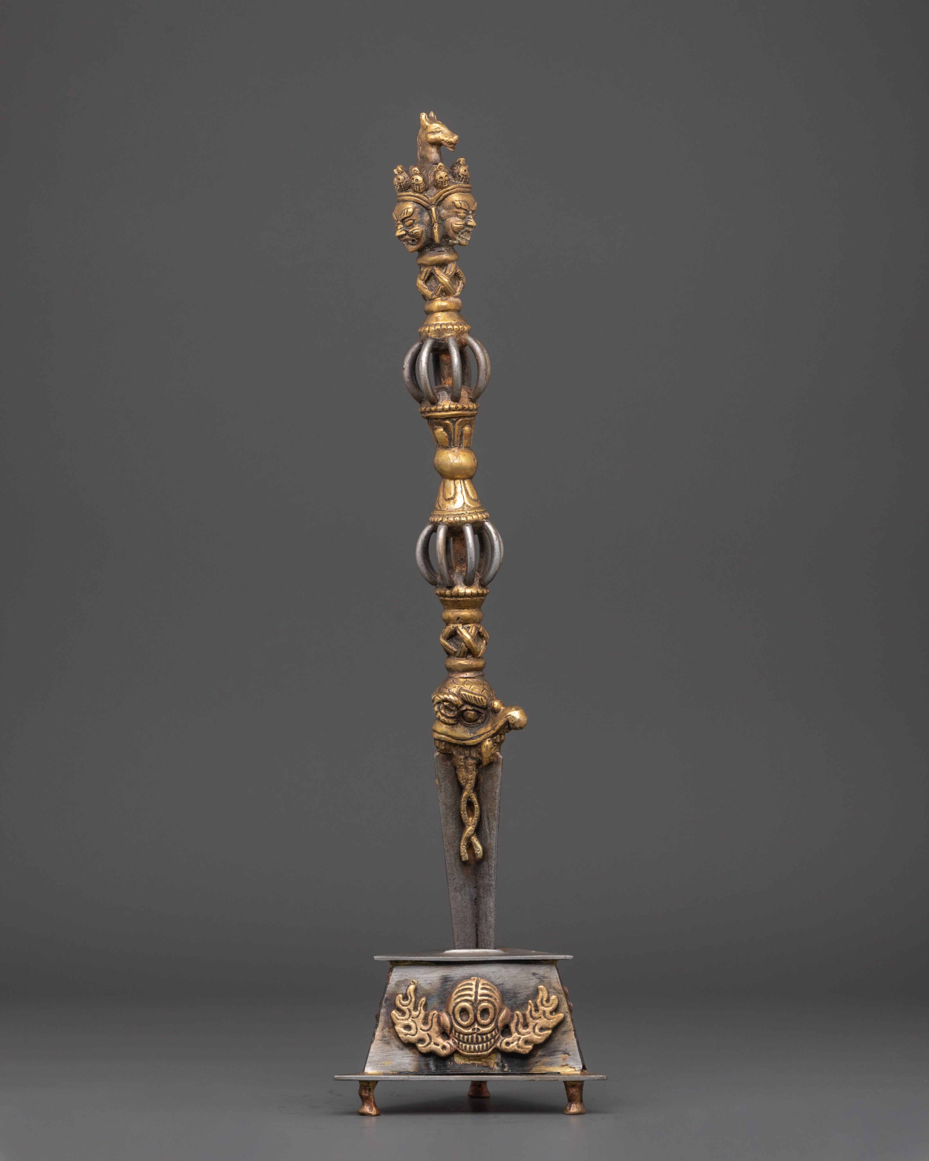 Bronze Made Phurba | Tibetan Ritual Tool