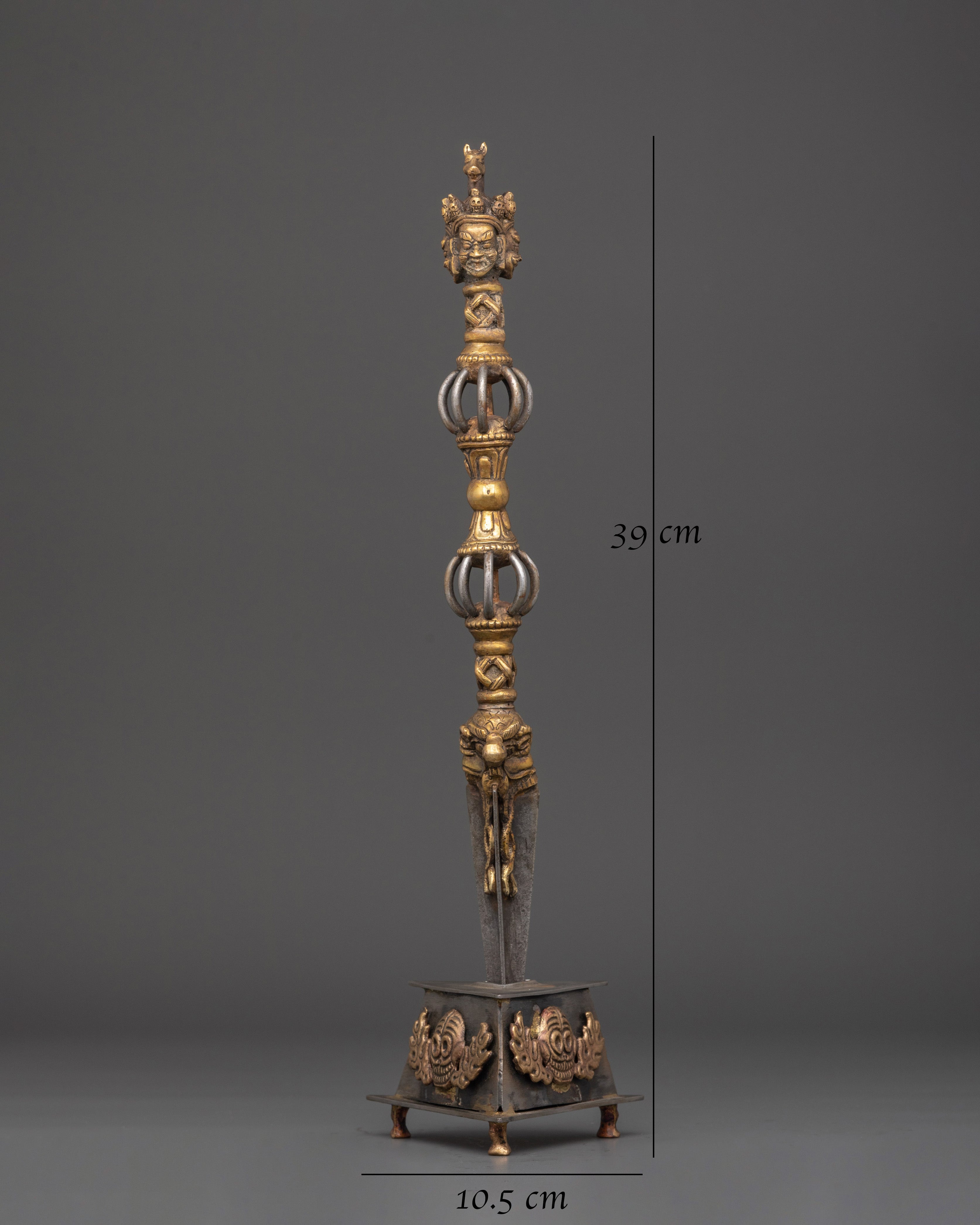 Bronze Made Phurba | Tibetan Ritual Tool