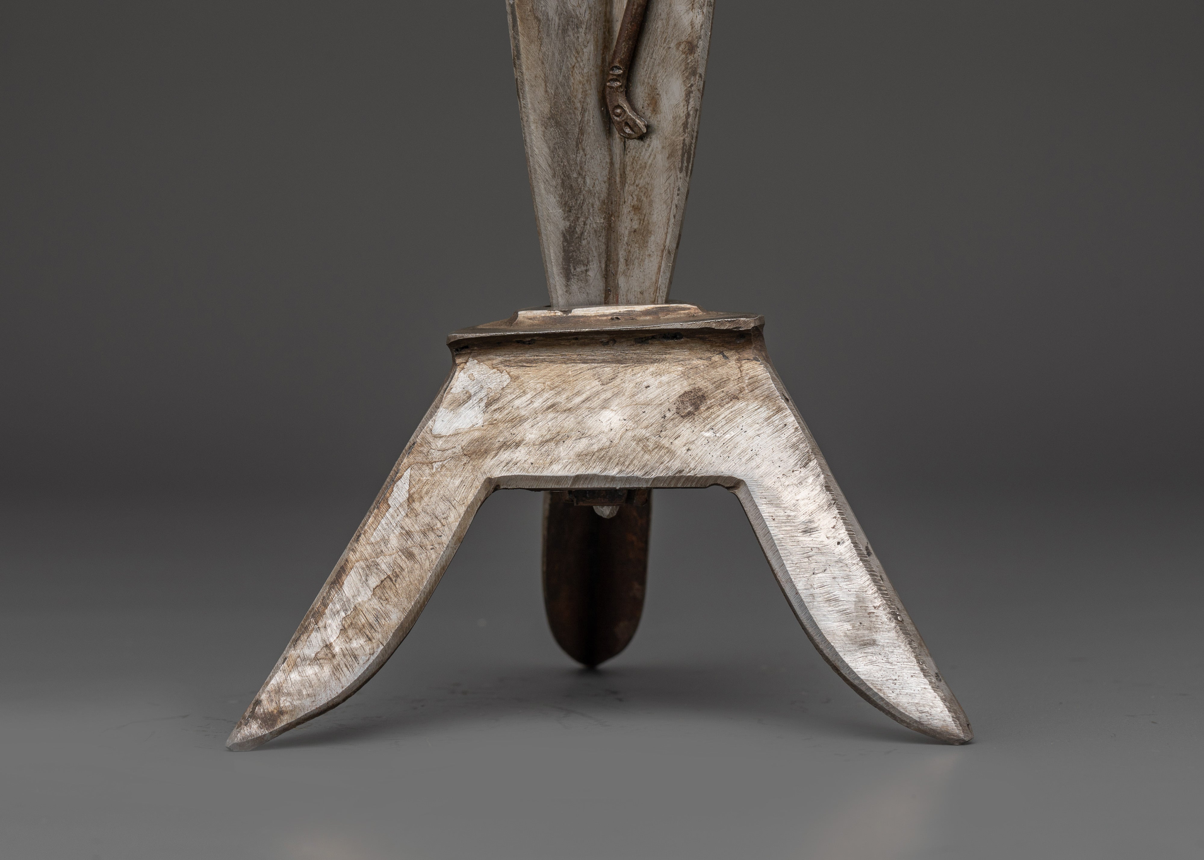 Iron Tibetan Phurba Dagger | Powerful Tibetan Ceremonial Tool