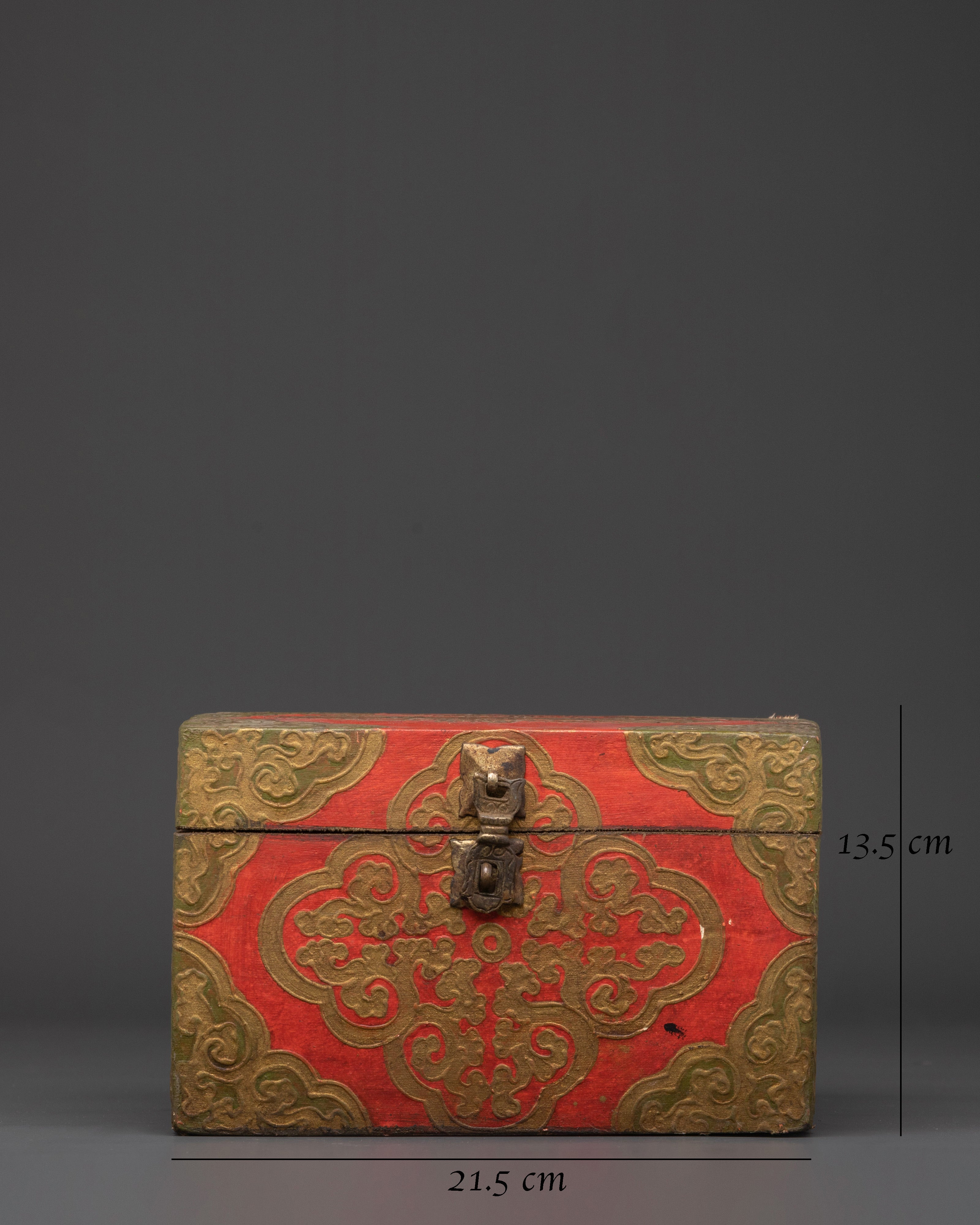 Traditional Decorative Wooden Box | Handcrafted Painted Storage Chest