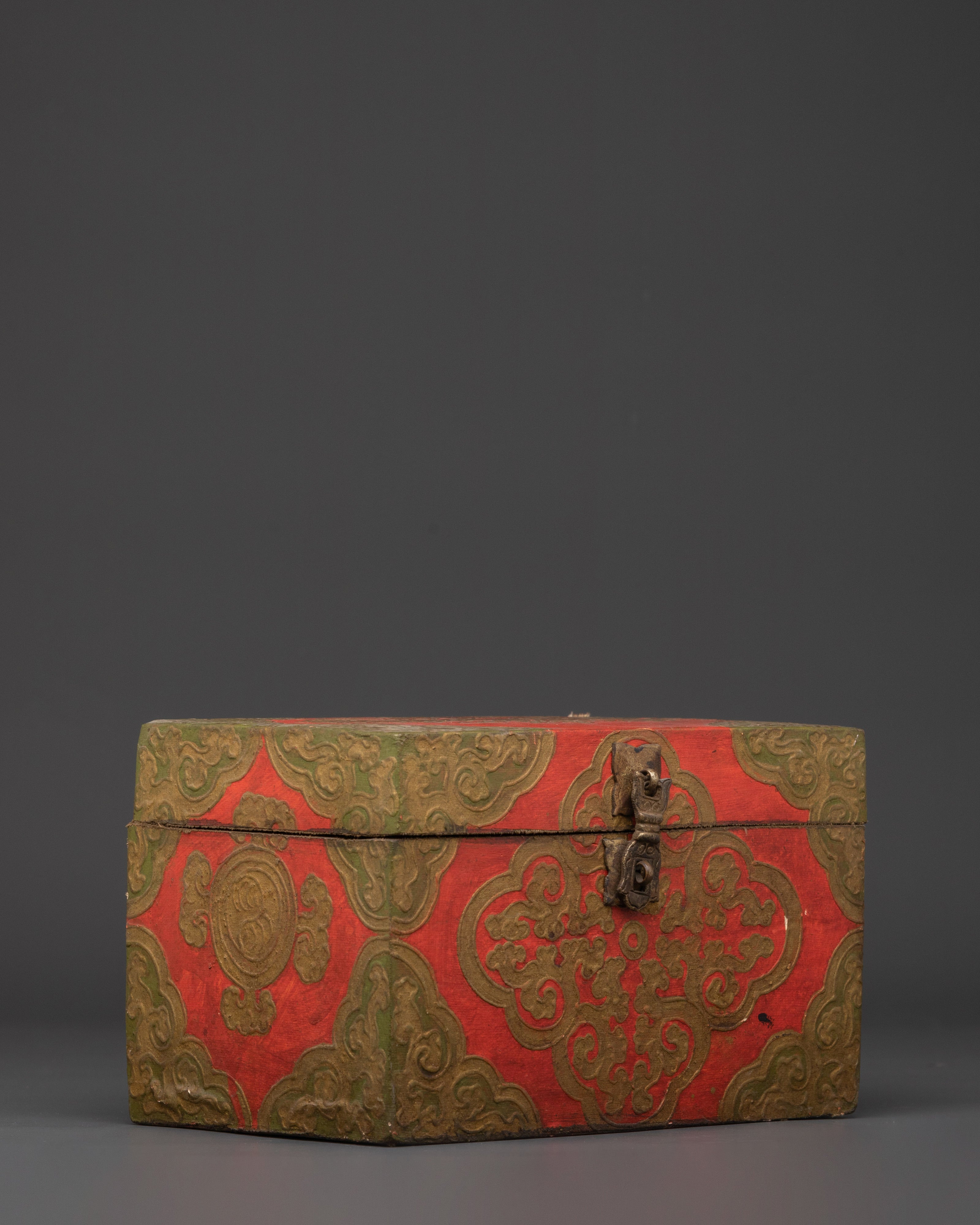 Traditional Decorative Wooden Box | Handcrafted Painted Storage Chest