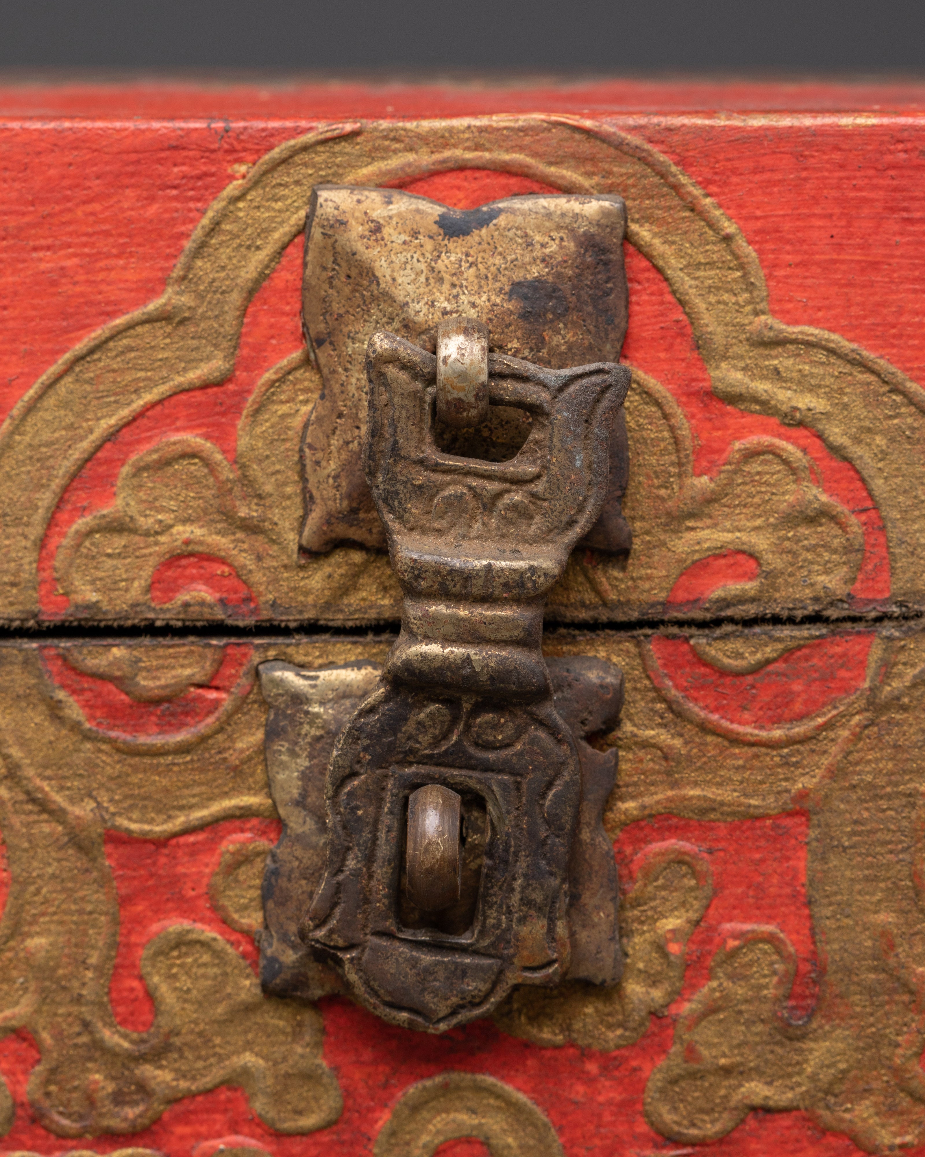 Traditional Decorative Wooden Box | Handcrafted Painted Storage Chest