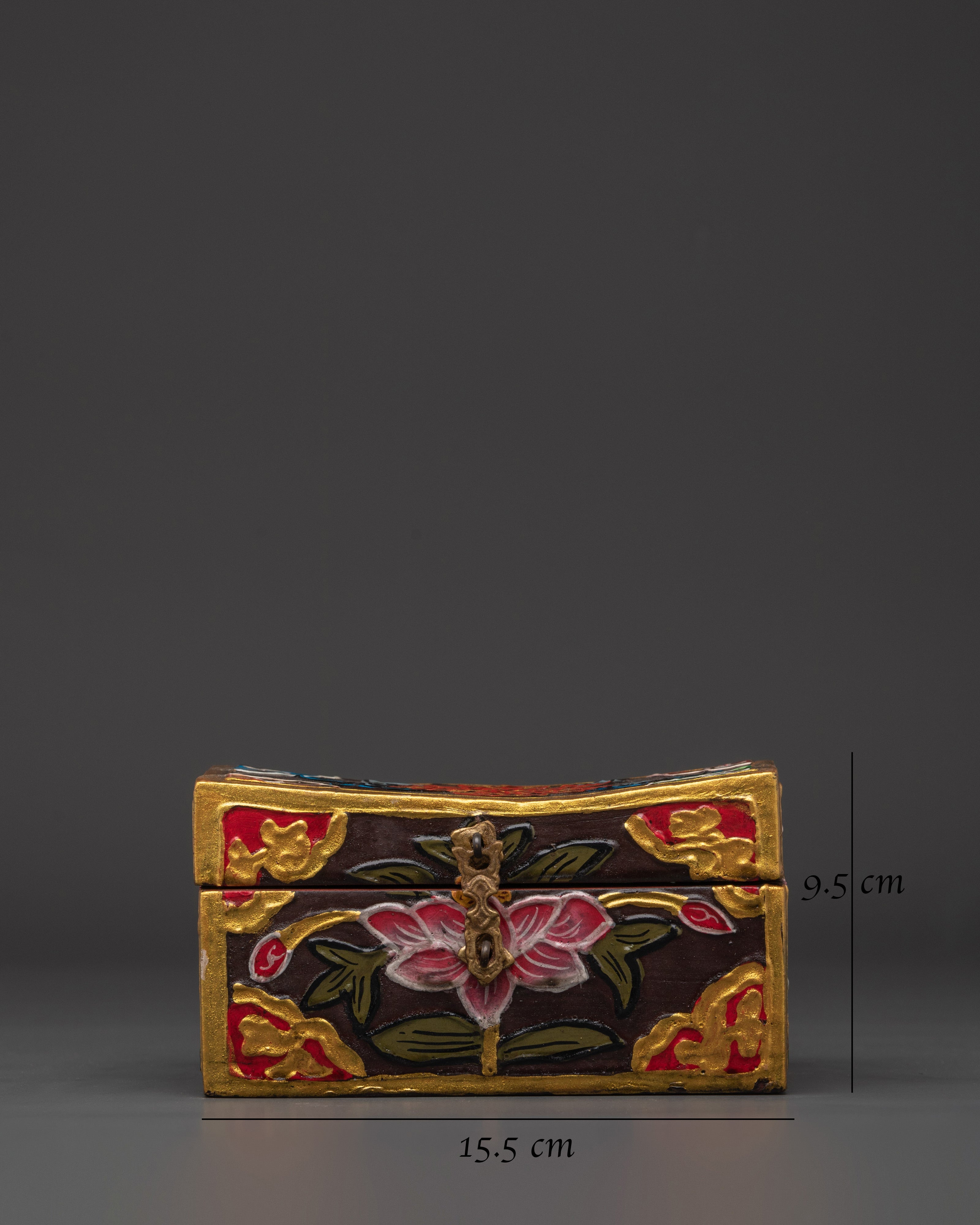 Traditional Himalayan Decorative Box | Handcrafted Painted Wooden Chest