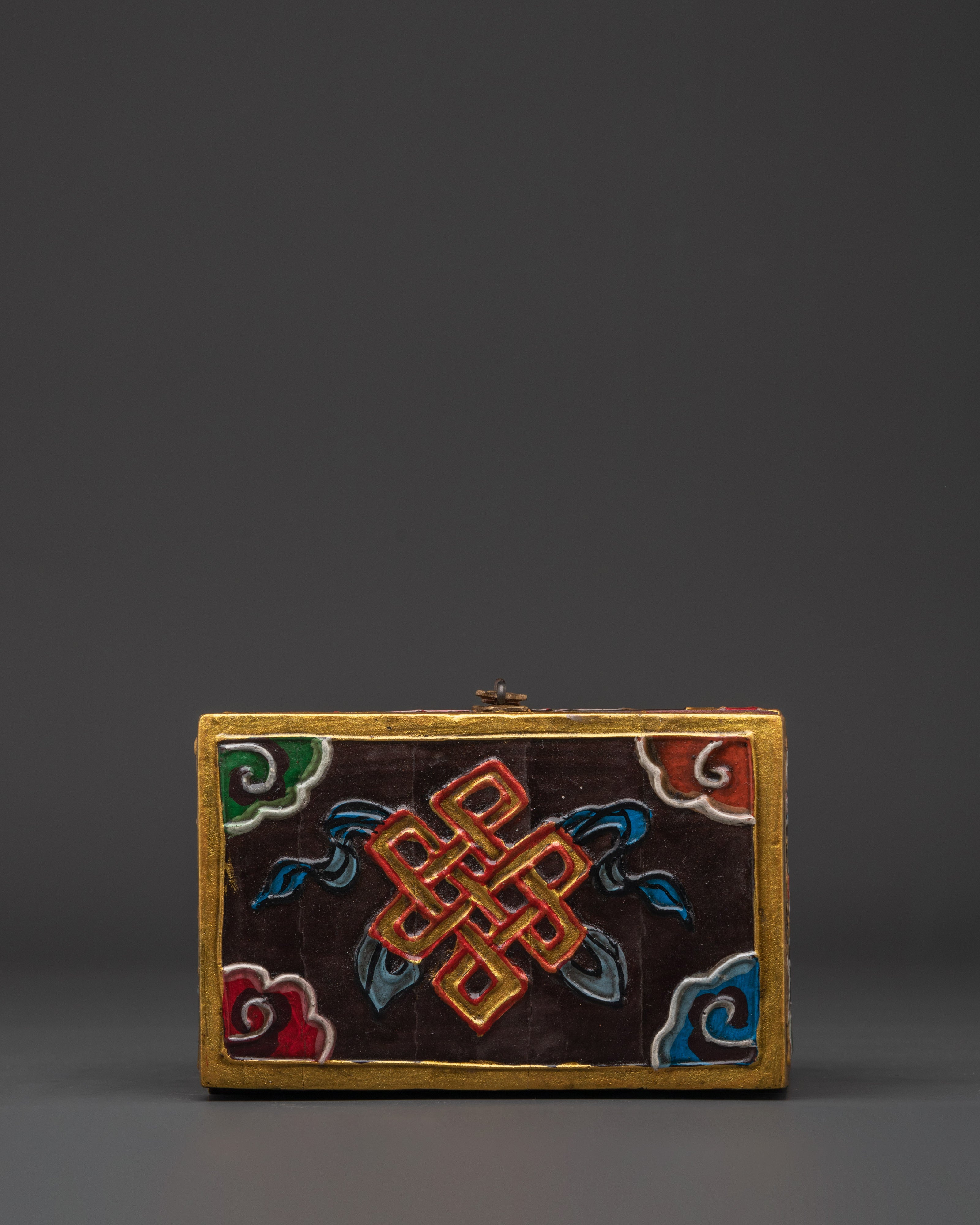 Traditional Himalayan Decorative Box | Handcrafted Painted Wooden Chest
