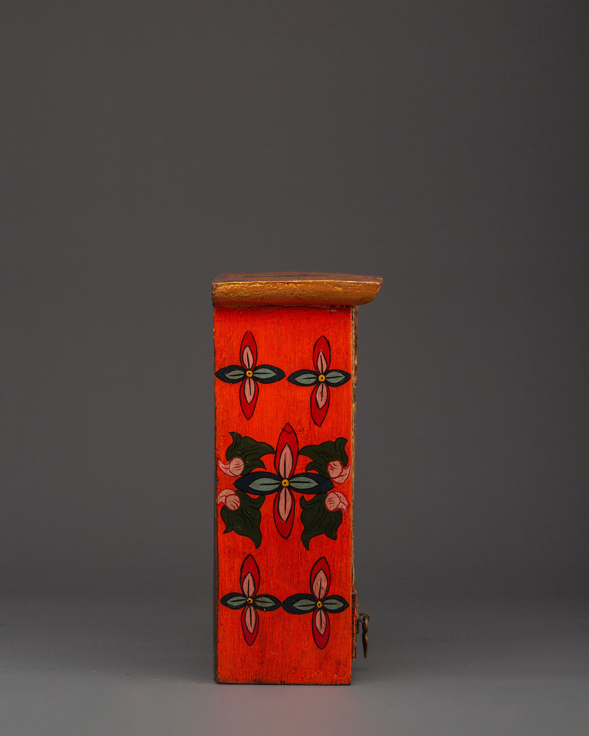 Tibetan Buddhist Sacred Altar Box | Sacred Traditional Wooden Shrine